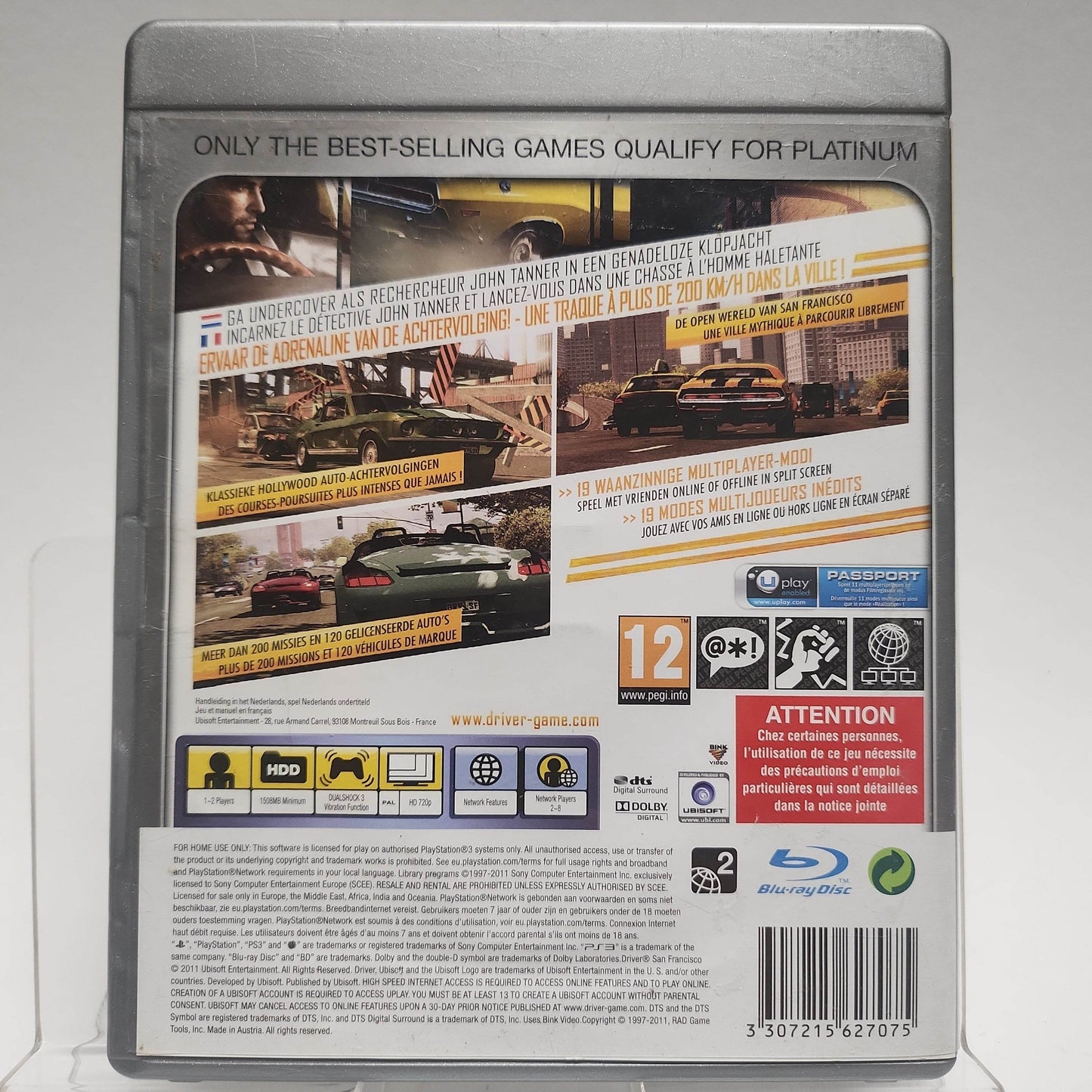 Driver San Francisco Platinum Playstation 3 - Feniks Gameshop