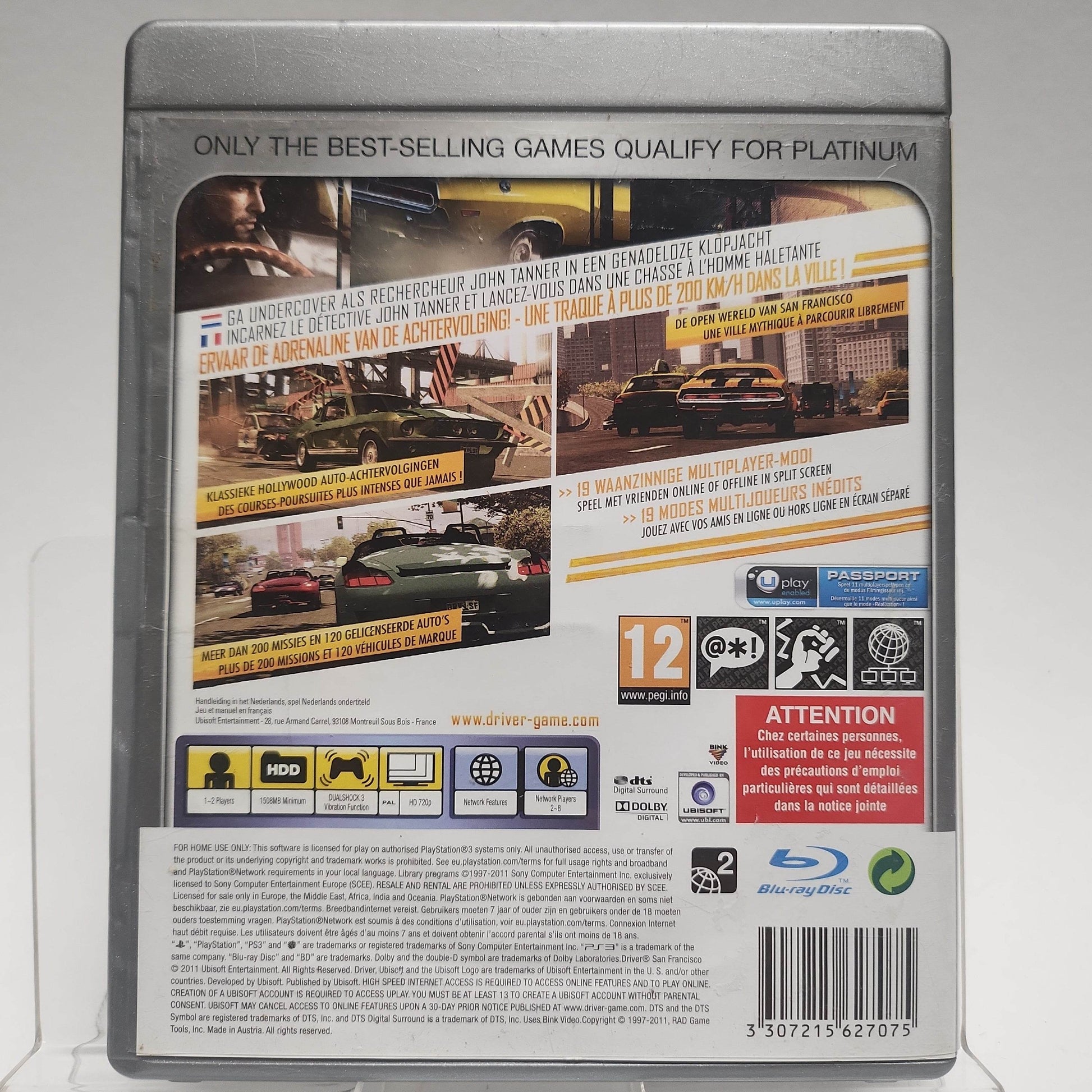 Driver San Francisco Platinum Playstation 3 - Feniks Gameshop
