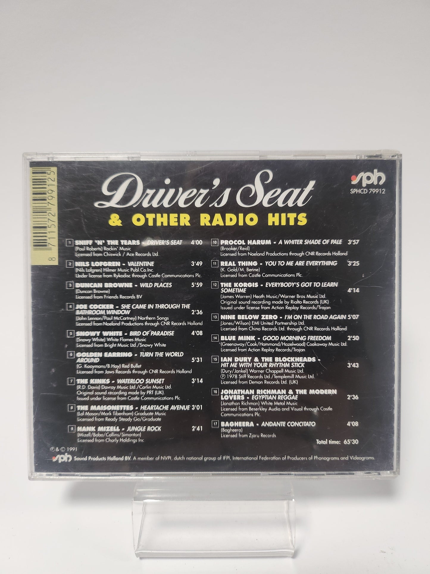 Driver’s Seat & Other Radio Hits CD - Cd