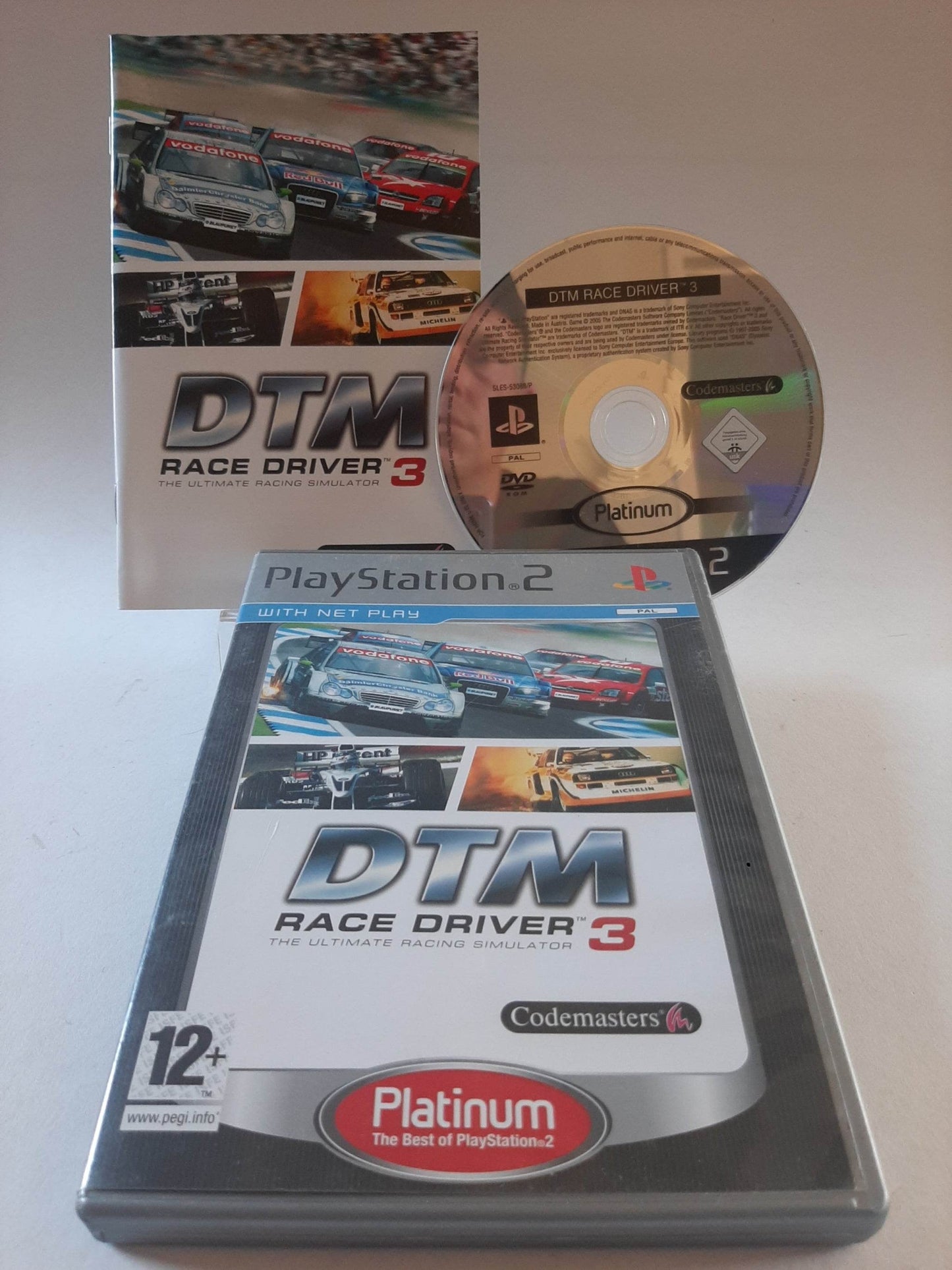 DTM Race Driver 3 Platinum Playstation 2 - Feniks Gameshop