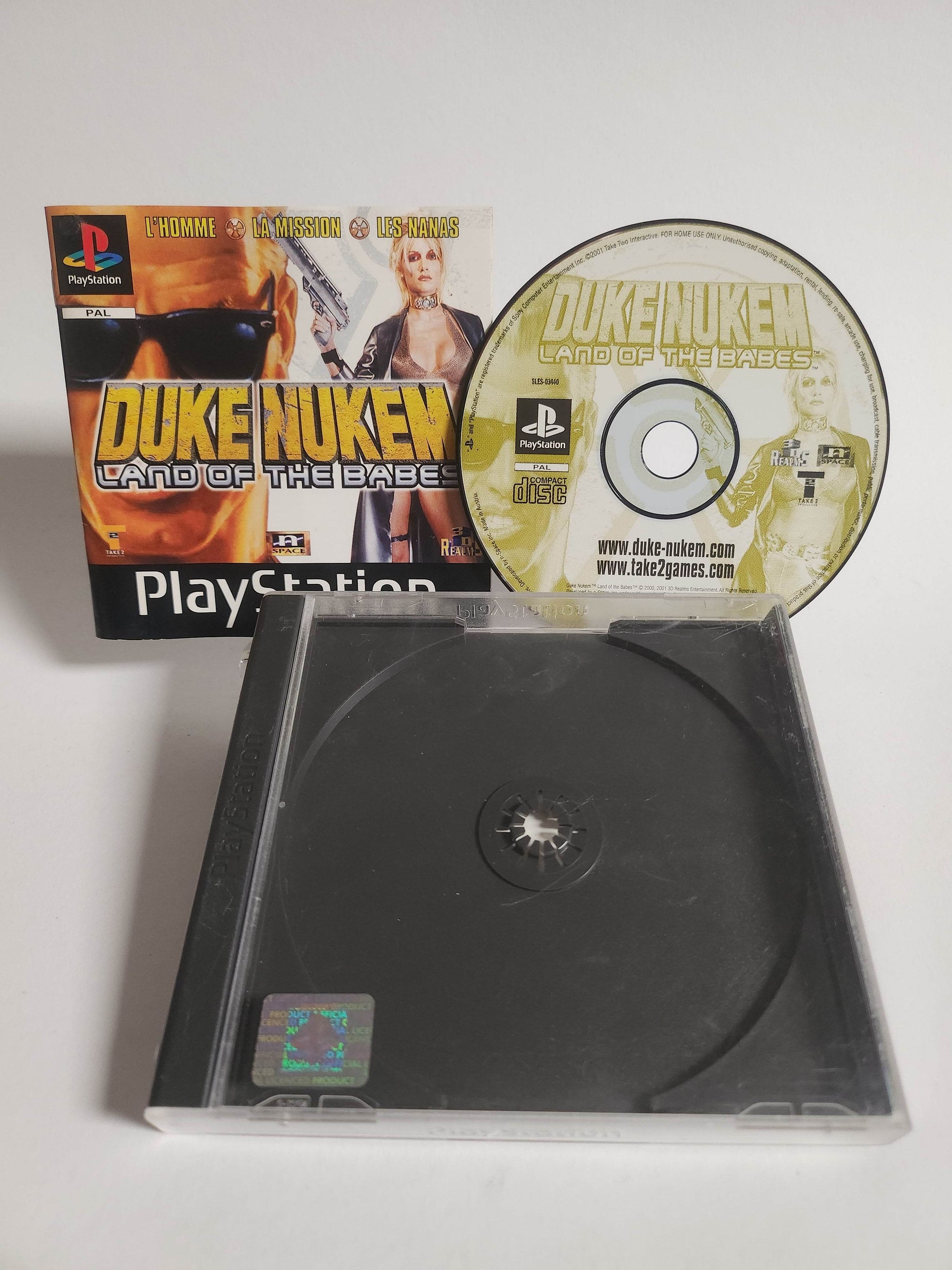Duke Nukem Land of the Babes (No Frontcover) Playstation 1 - Feniks Gameshop