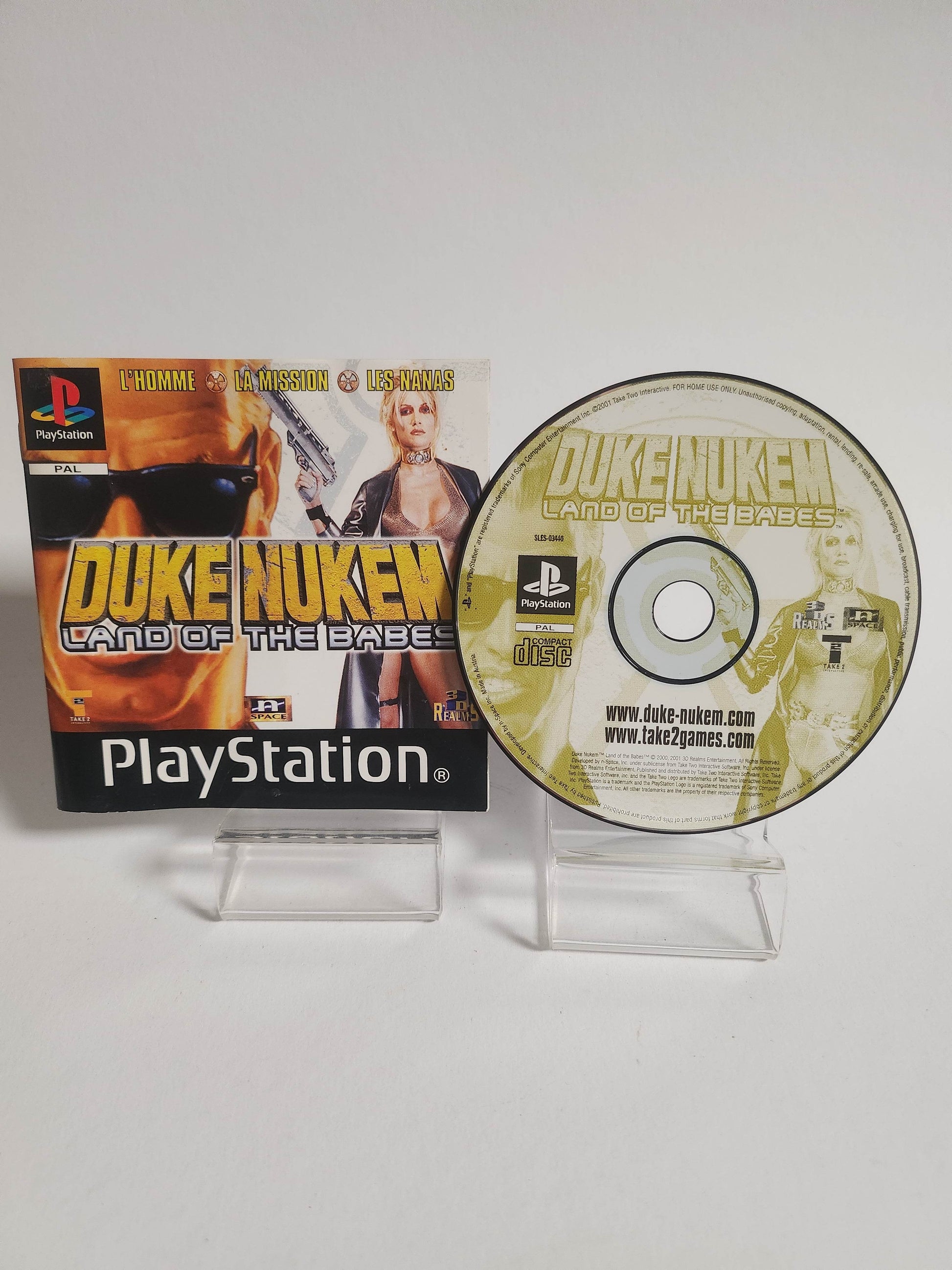 Duke Nukem Land of the Babes (No Frontcover) Playstation 1 - Feniks Gameshop