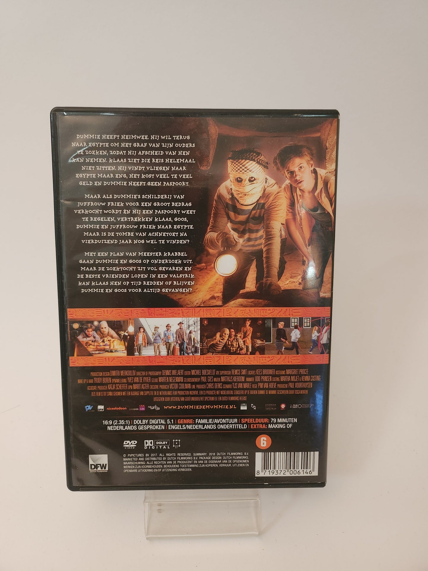 Dummie de Mummie en de Tombe van Achnetoet DVD - Dvd kids