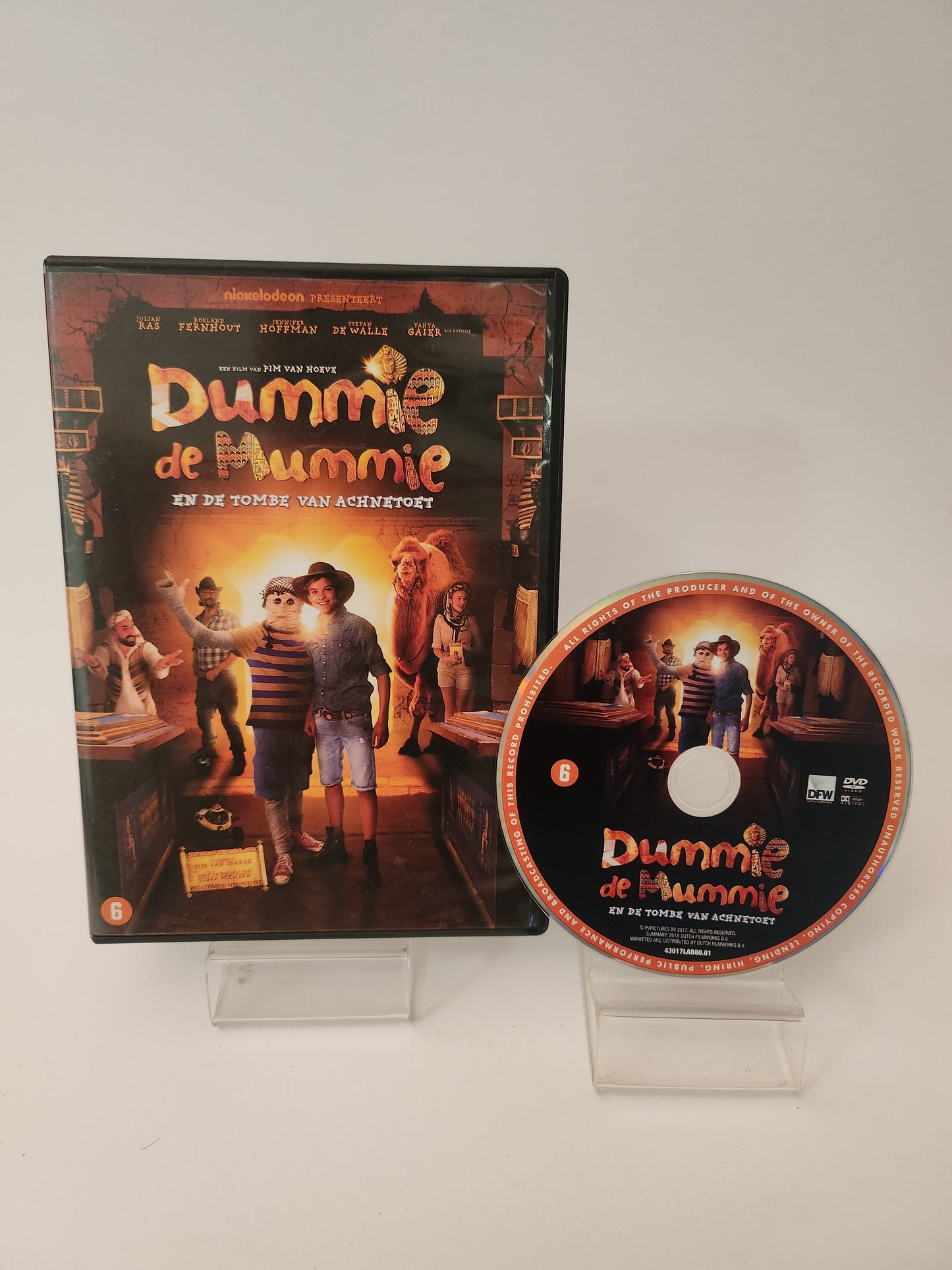 Dummie de Mummie en de Tombe van Achnetoet DVD - Dvd kids