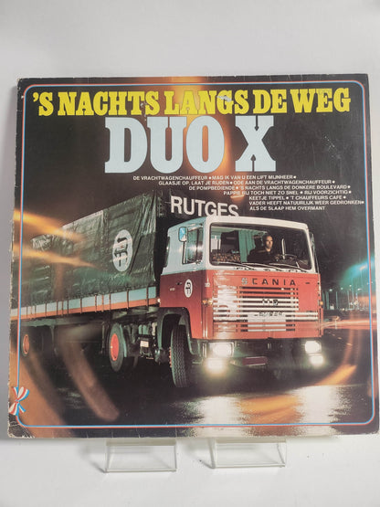 Duo X: 's Nachts Langs de Weg LP Vinyl - Feniks Gameshop