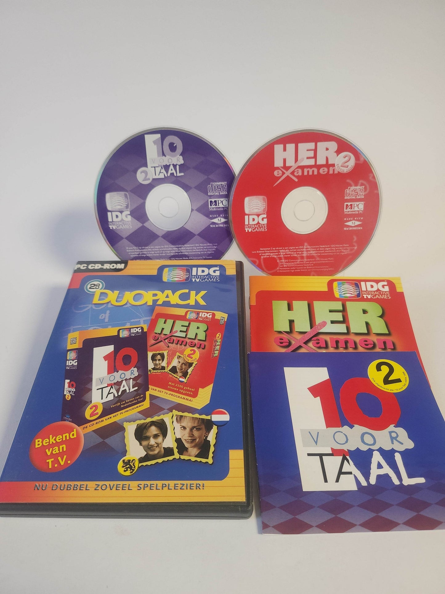 Duopack (10 voor Taal & Herexamen) PC - Feniks Gameshop