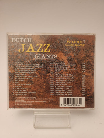 Dutch Jazz Giants Volume 1 CD - Cd