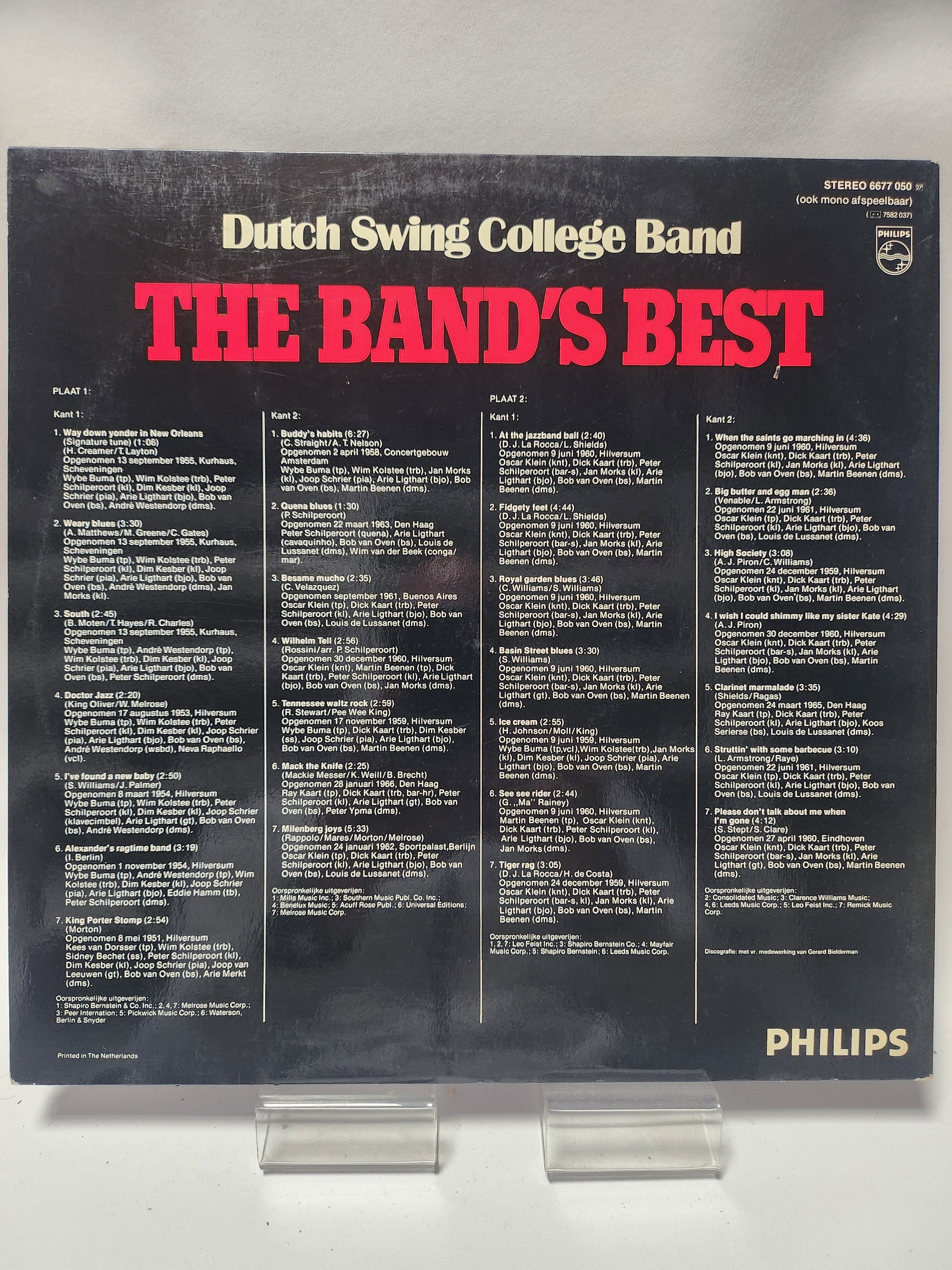 Dutch Swing College Band: the Band’s Best LP Vinyl - Lp Vinyl