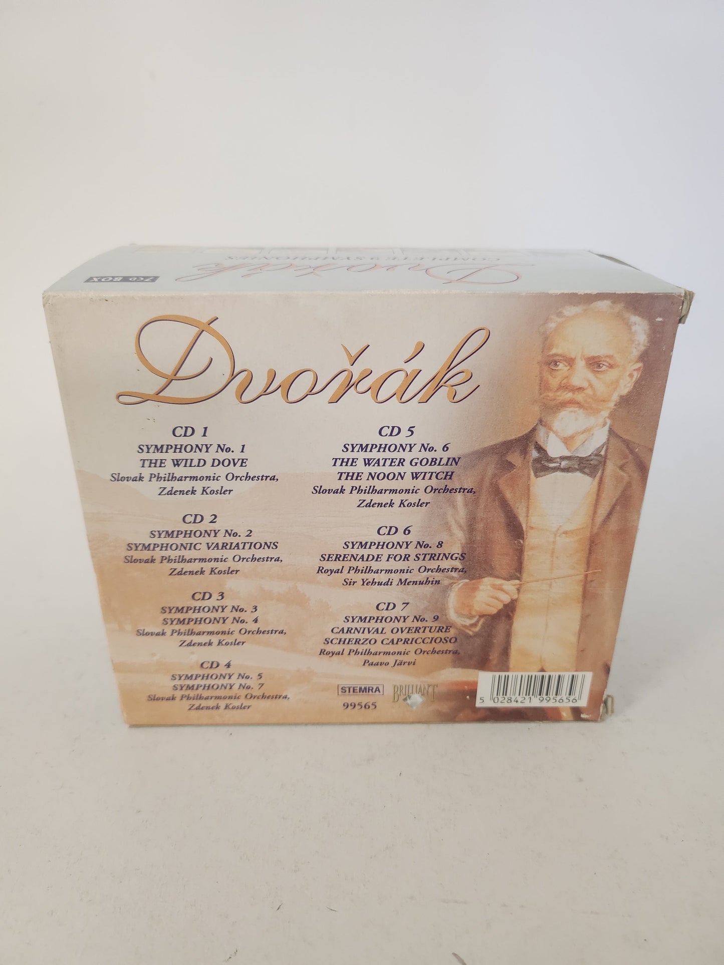 Dvorak: Complete 9 Symphonies CD Box - Cd