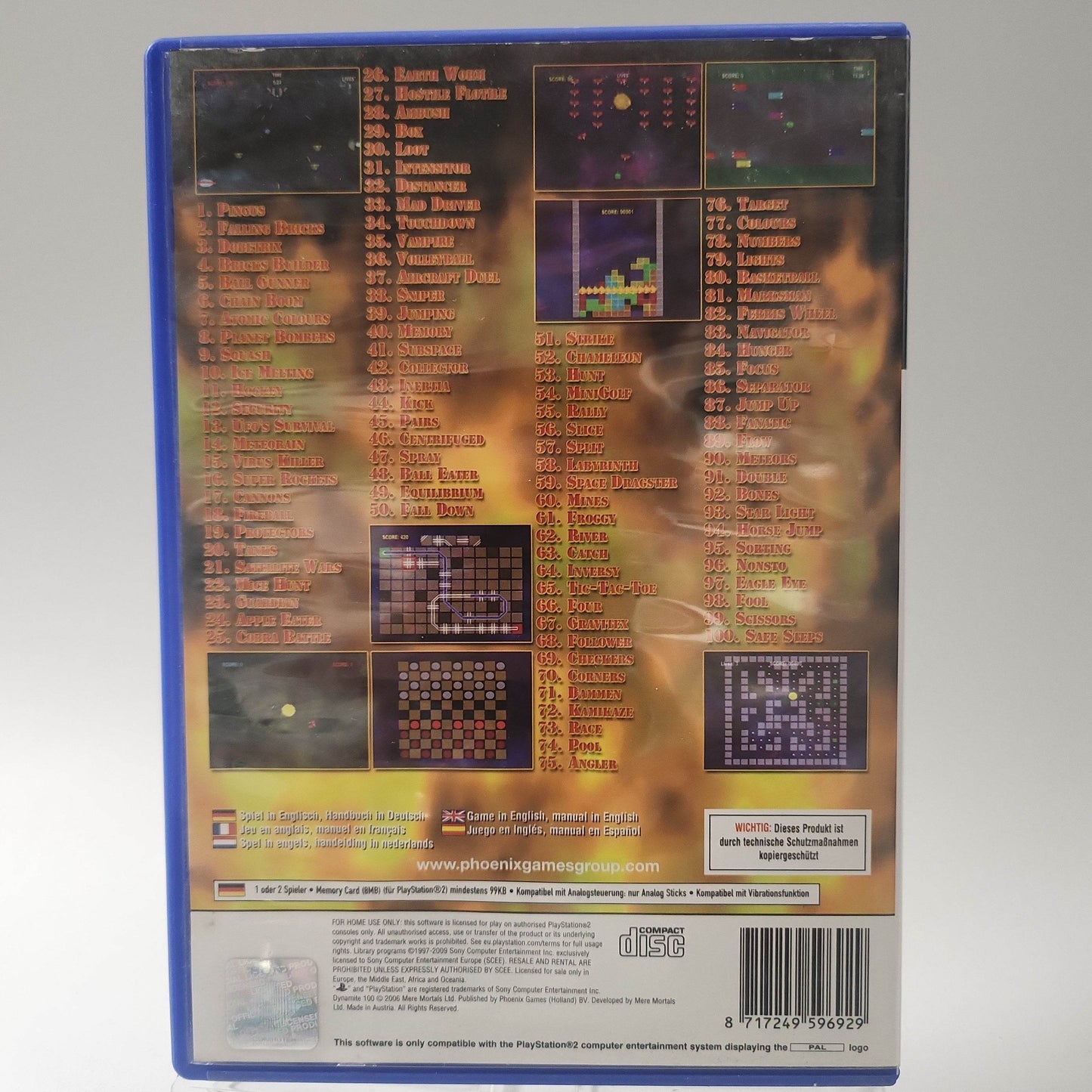 Dynamite 100 (No Book) Playstation 2 - Feniks Gameshop