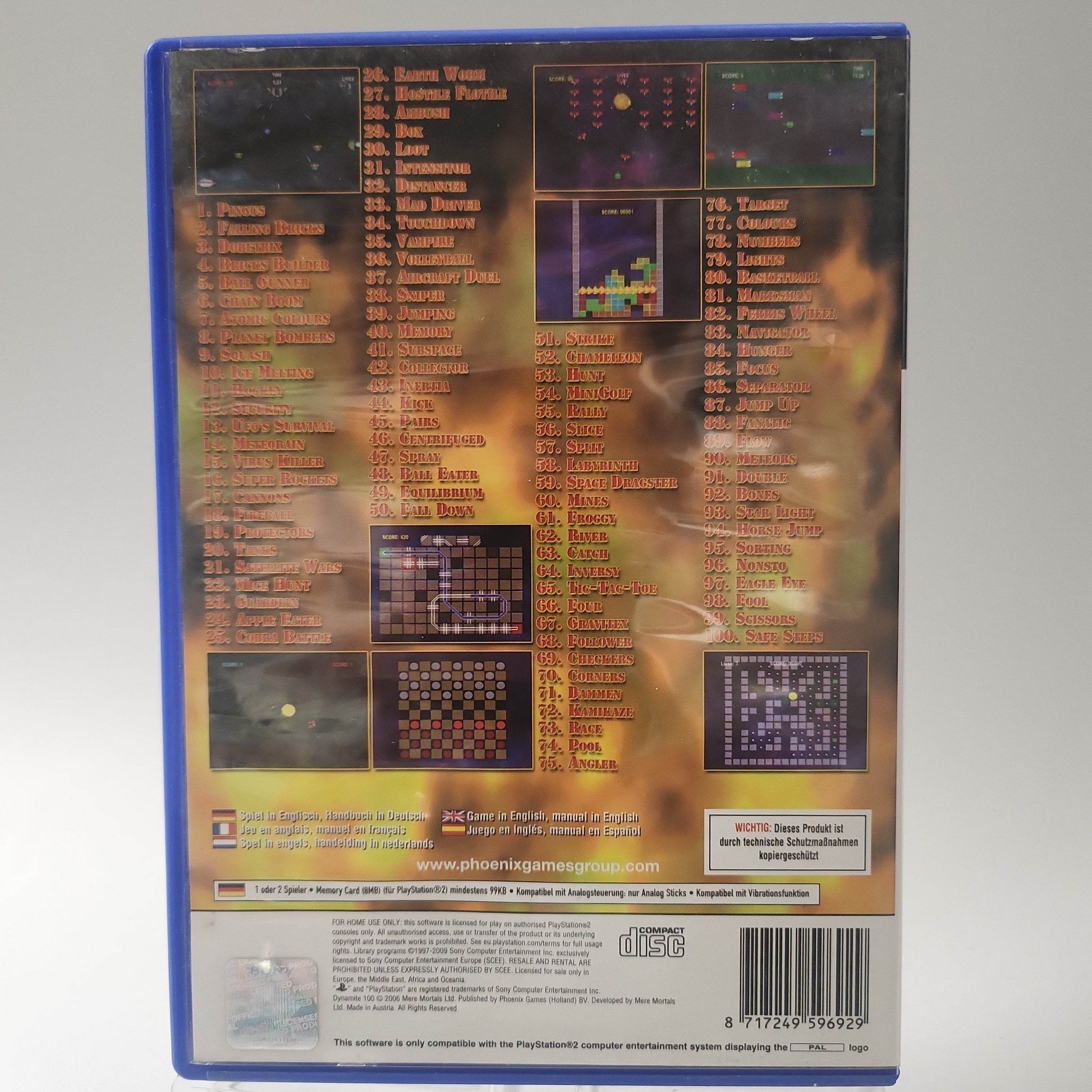 Dynamite 100 (No Book) Playstation 2 - Feniks Gameshop