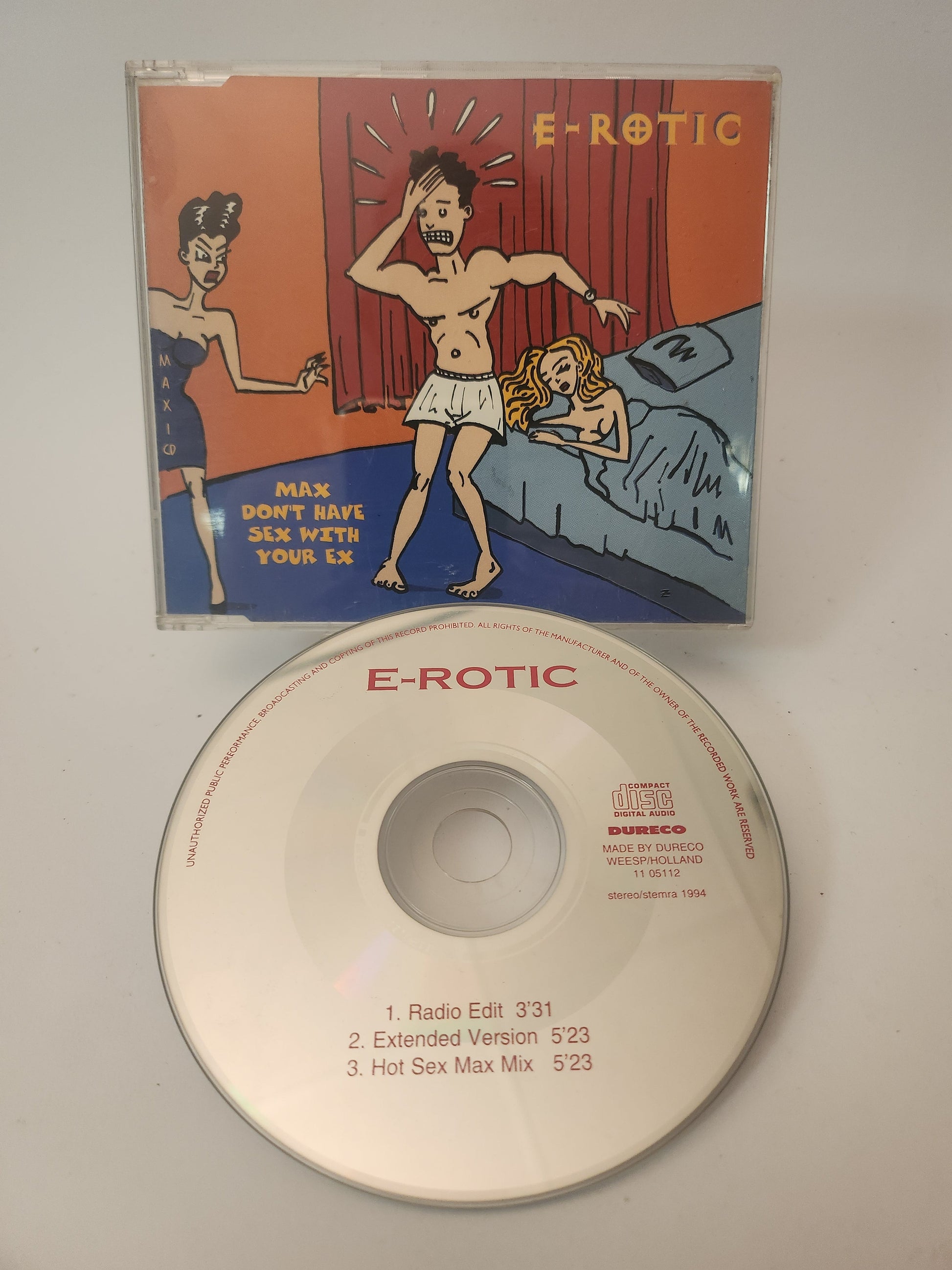 E-Rotic: Max don’t Have Sex With Your Ex CD Single - CD Single