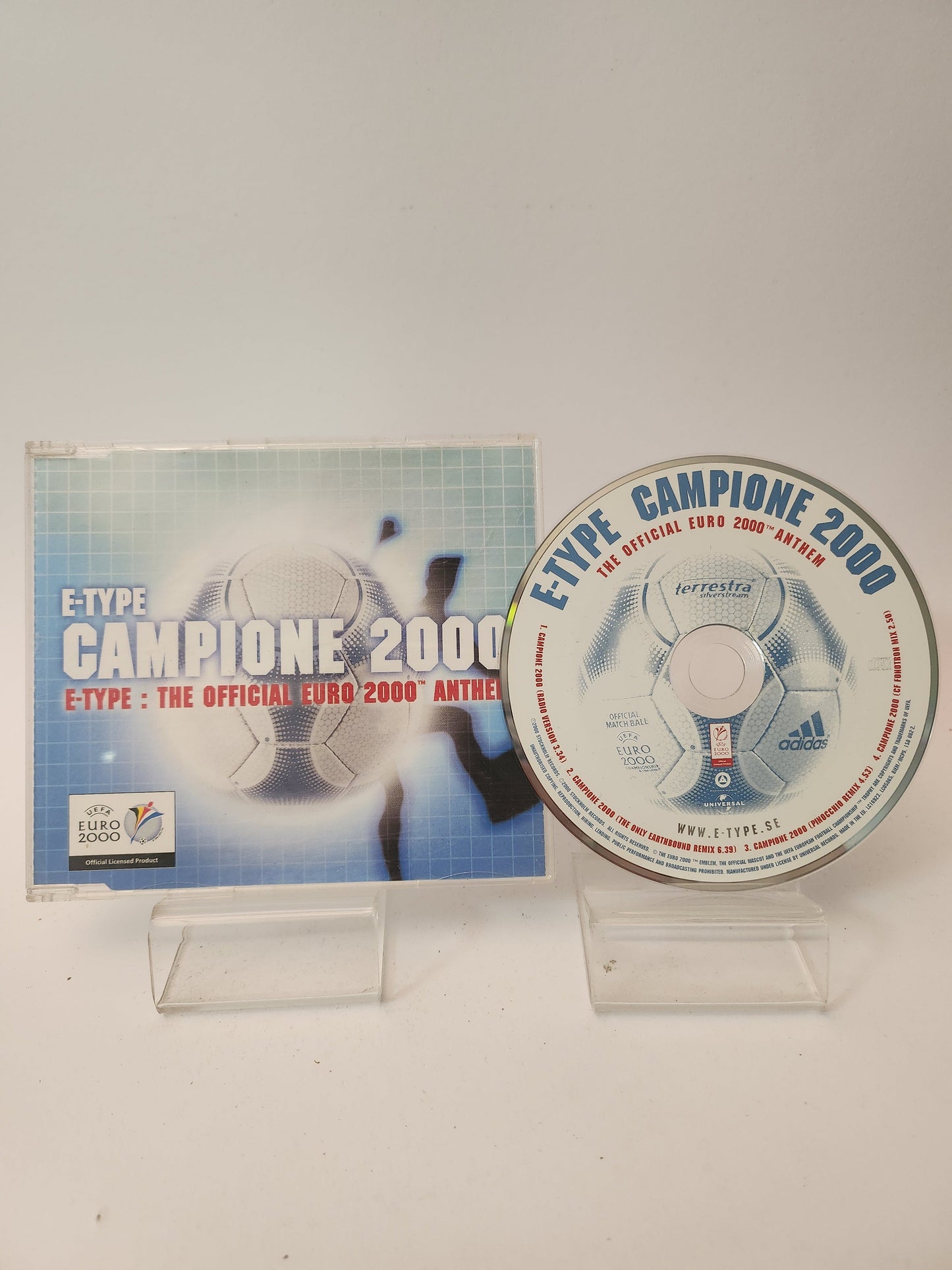 E-Type Campione 200 the Official Euro 2000 Anthem CD Single - CD Single