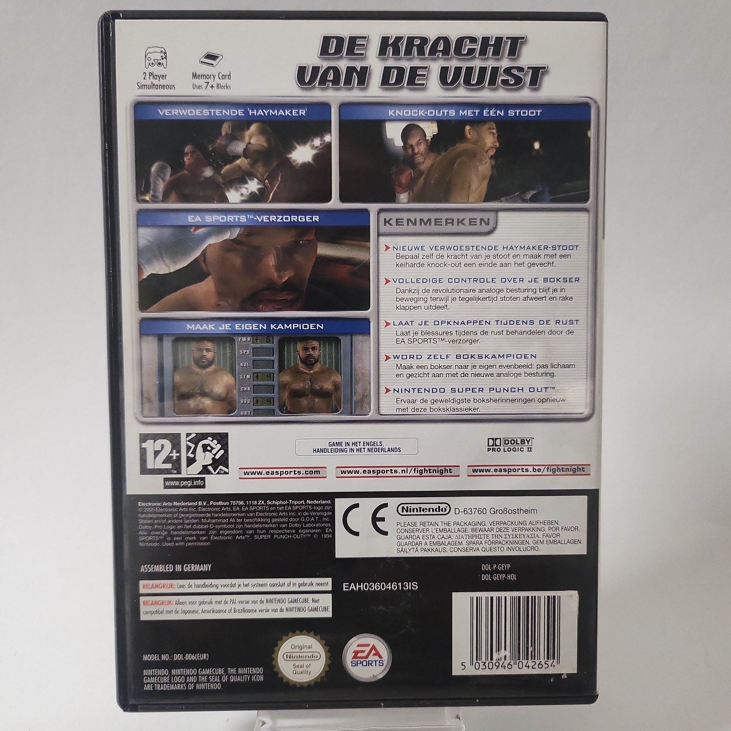 EA Sports Fight Night Round 2 Nintendo Gamecube - Feniks Gameshop