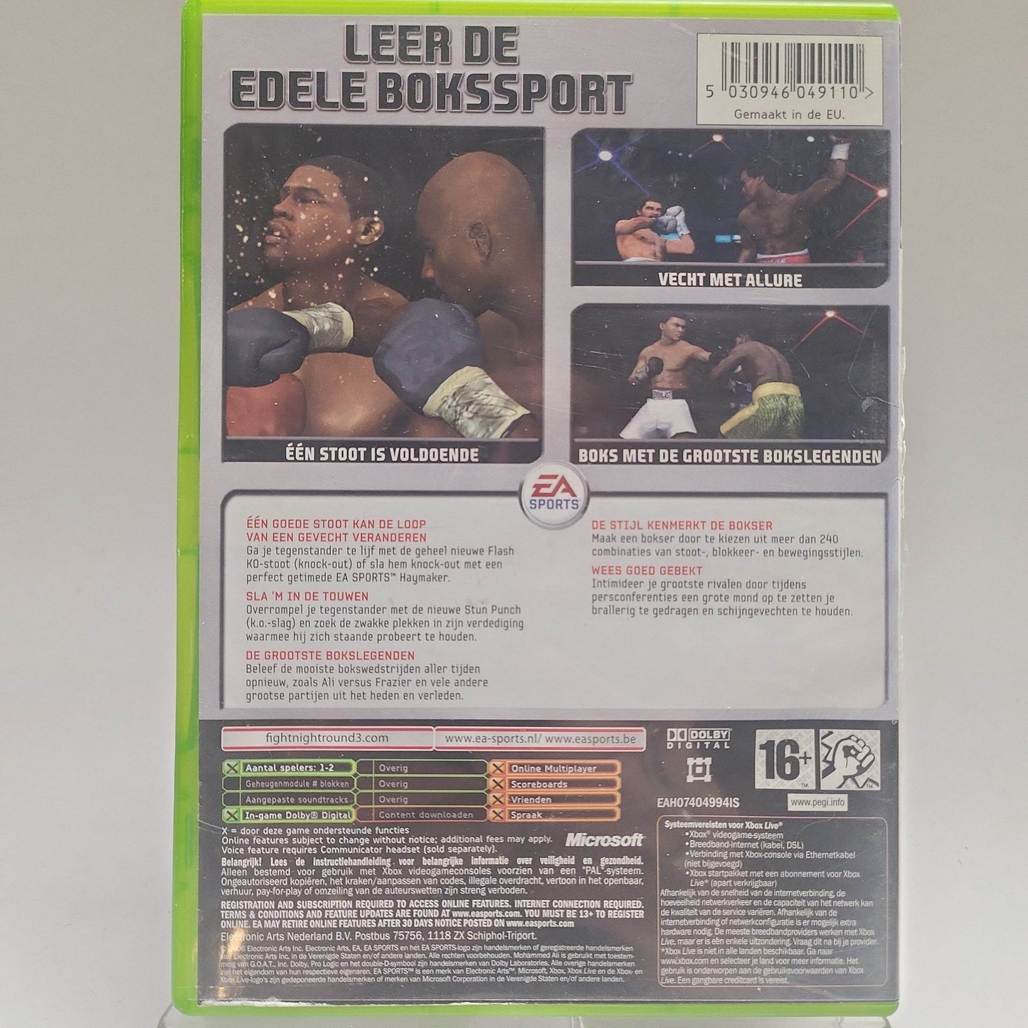 EA Sports Fight Night Round 3 Xbox Original - Feniks Gameshop