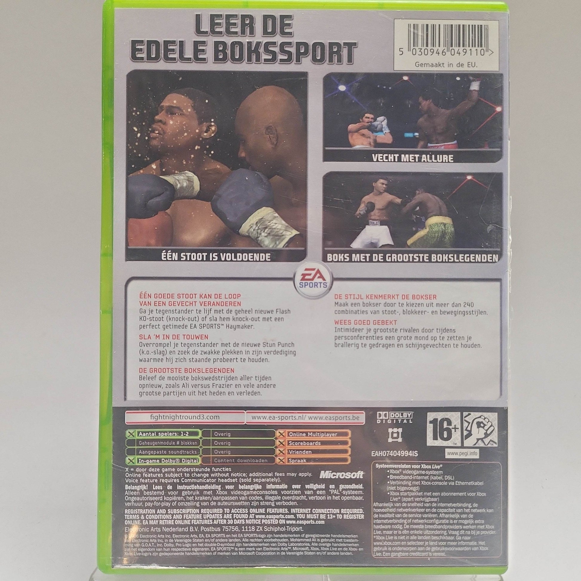 EA Sports Fight Night Round 3 Xbox Original - Feniks Gameshop