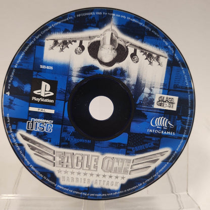 Eagle One Harrier Attack (no book, only backcover) PlayStation 1 - Feniks Gameshop