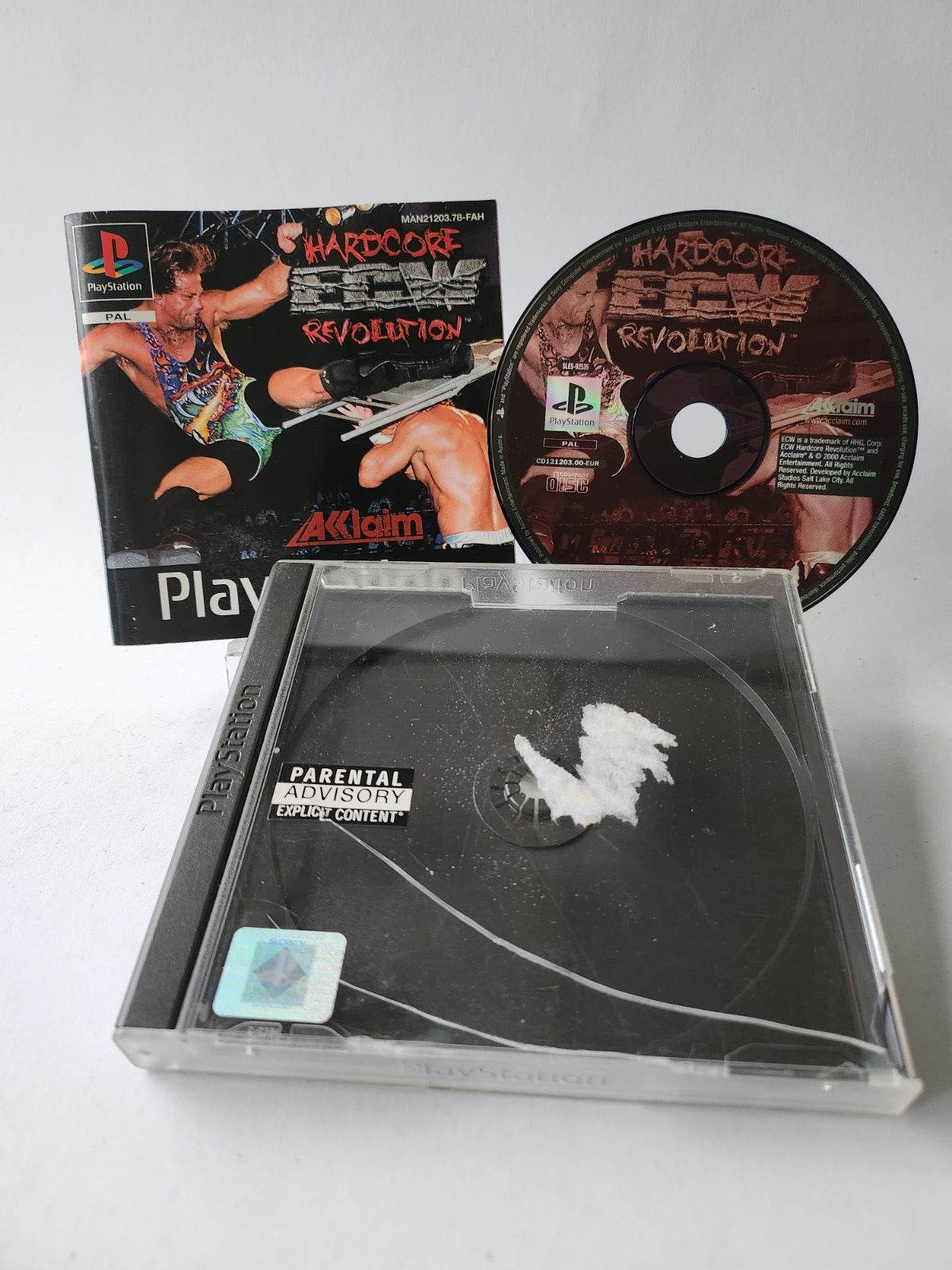 ECW Hardcore Revolution (No Frontcover) Playstation 1 - Feniks Gameshop