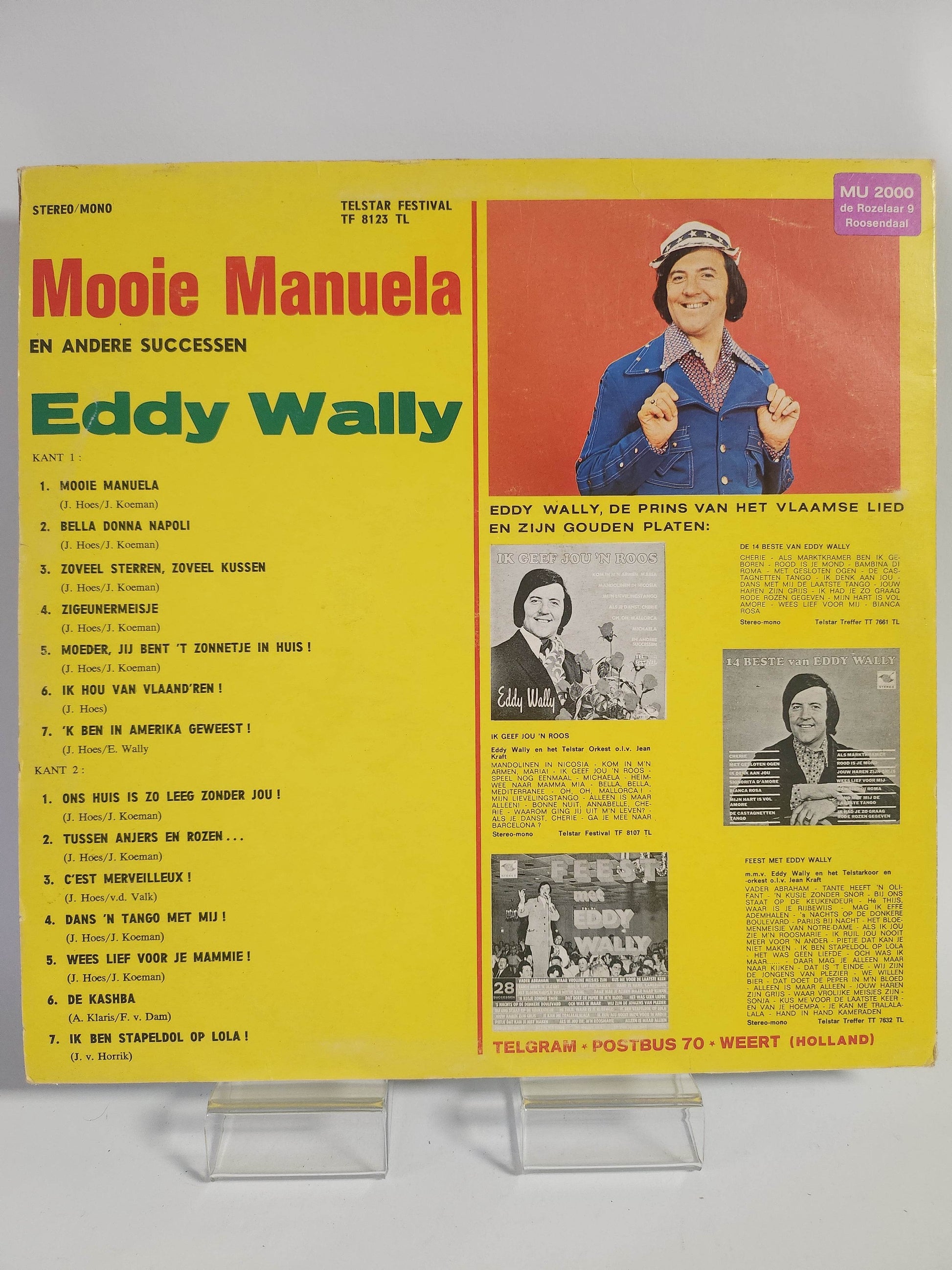 Eddy Wally: Mooie Manuala LP Vinyl - Feniks Gameshop