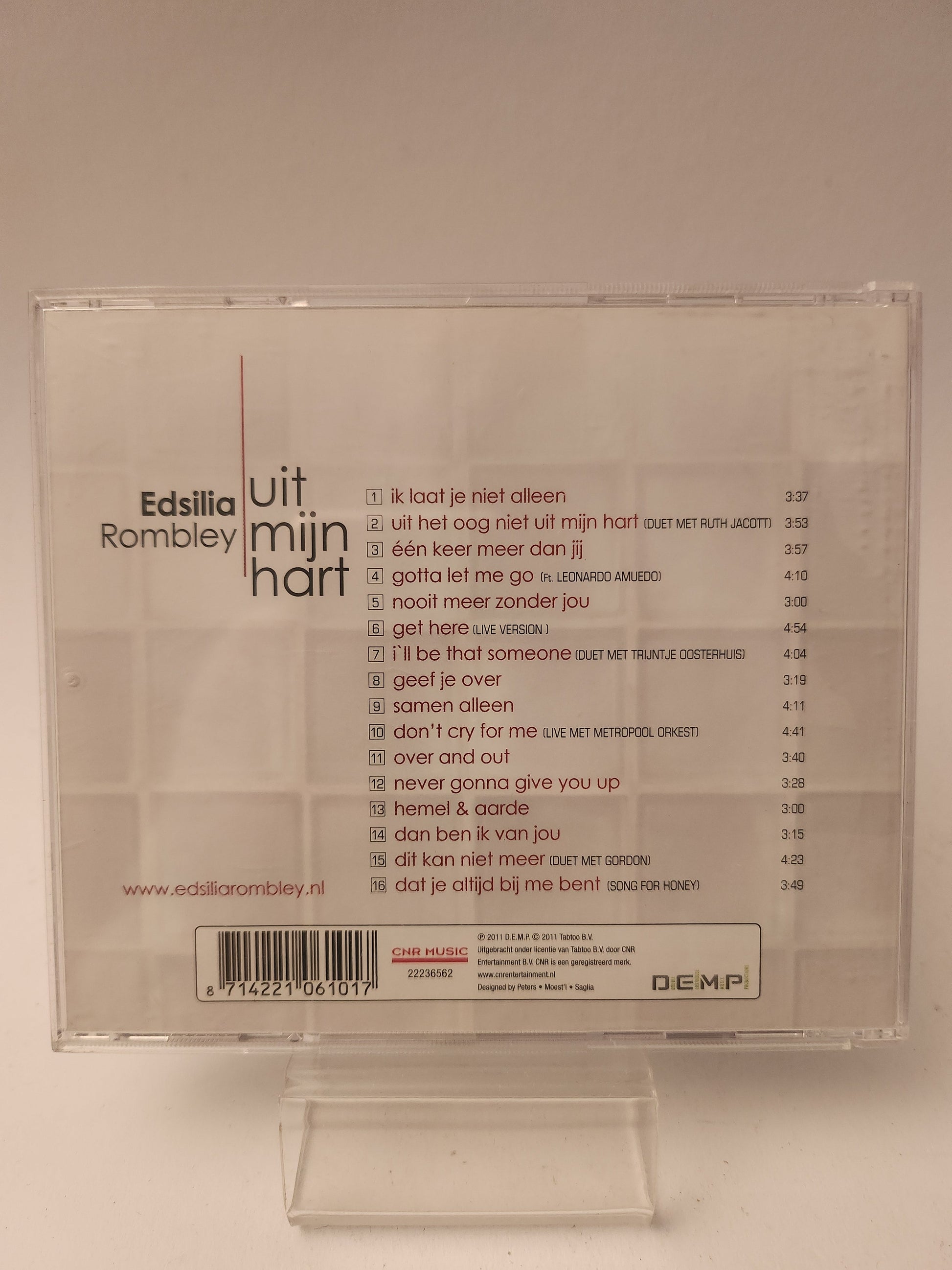 Edsilia Rombley: Uit mijn Hart CD - Cd