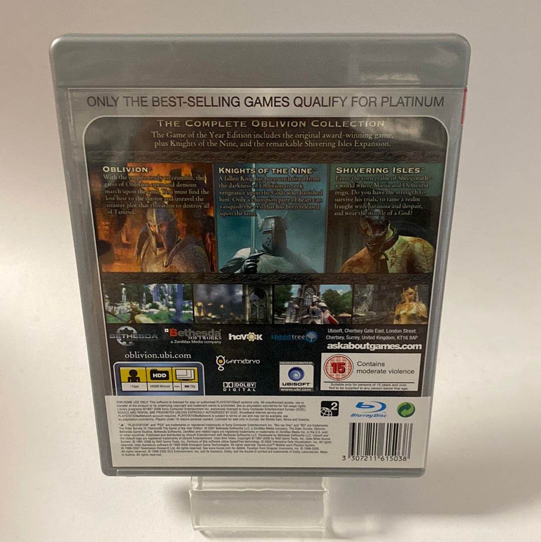 Elder Scrolls IV Oblivion GOTY Platinum Playstation 3 - Feniks Gameshop