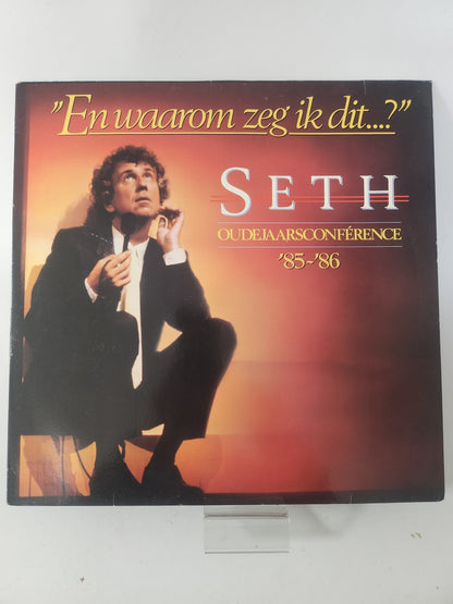 En Waarom Zeg ik Dit? Oudejaarsconference ’85/’86: Seth Gaaikema LP Vinyl - Lp Vinyl