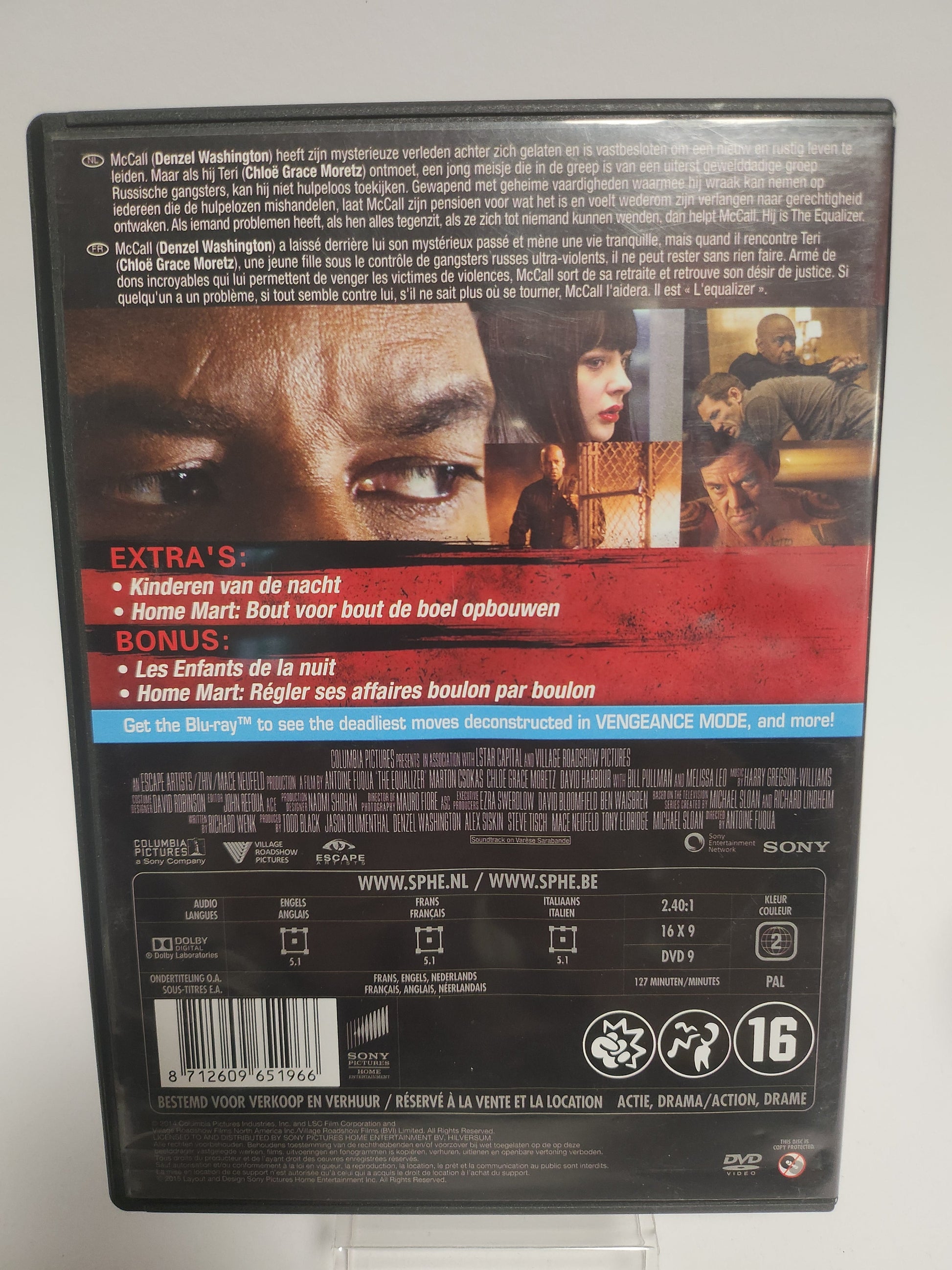 Equalizer Dvd - Dvd Volwassenen