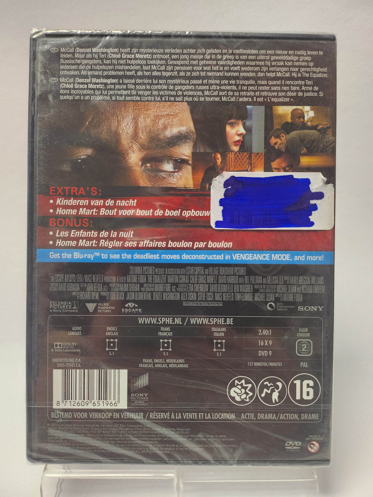 Equalizer geseald DVD - Feniks Gameshop