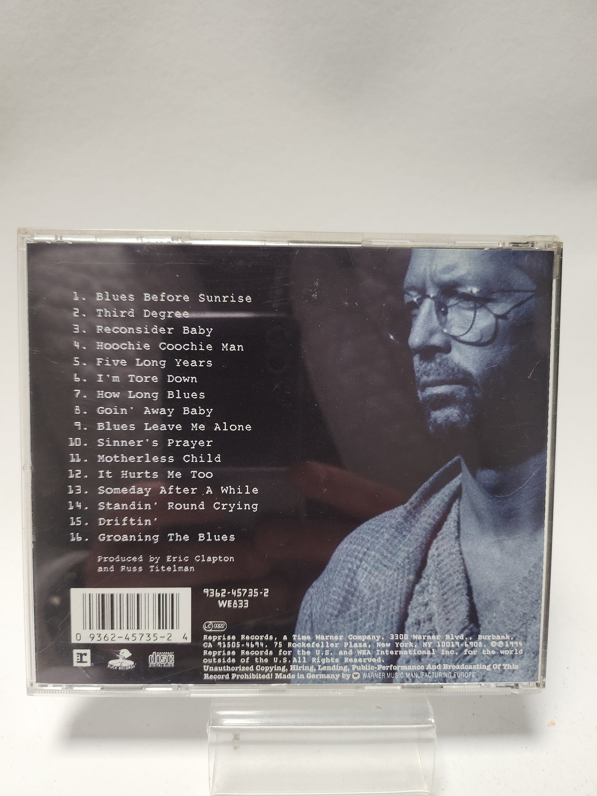 Eric Clapton: From the Cradle CD - Cd