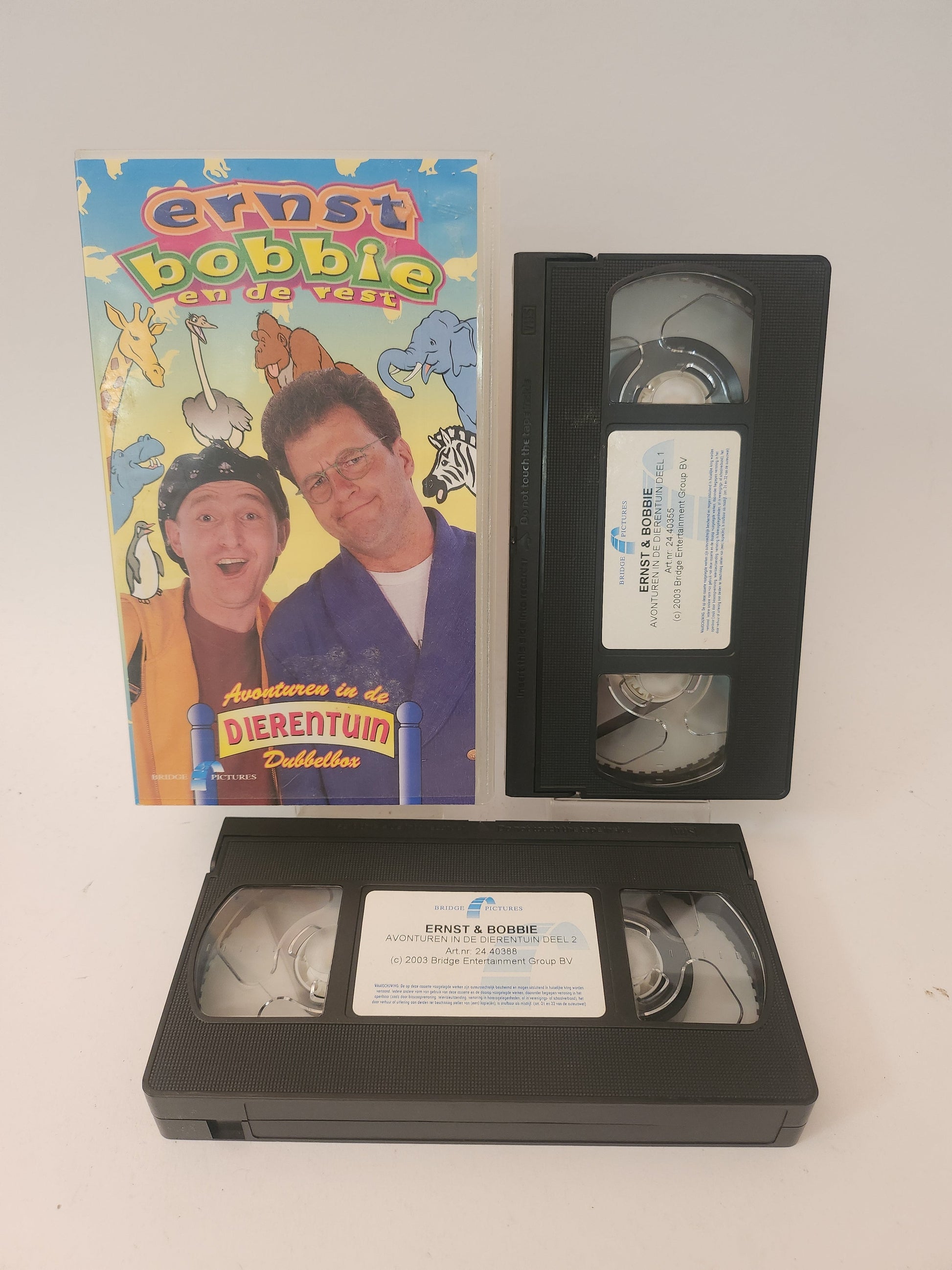 Ernst Bobbie en de Rest: Avonturen in de Dierentuin Dubbelbox VHS Kids - VHS Kids