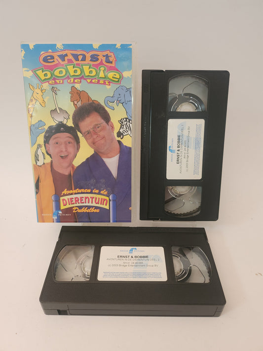 Ernst Bobbie en de Rest: Avonturen in de Dierentuin Dubbelbox VHS Kids - VHS Kids