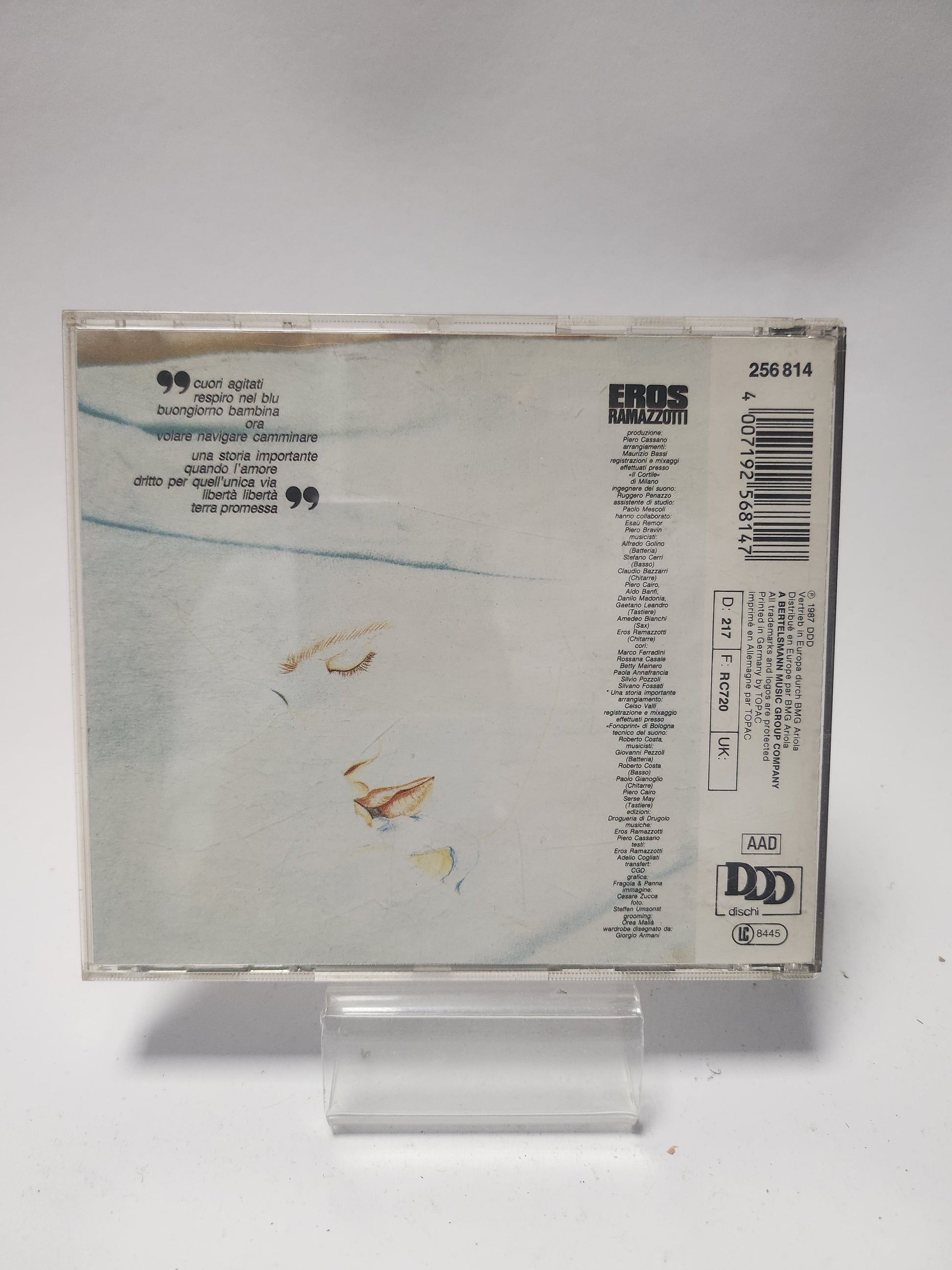 Eros Ramazzotti: Cuori Agitati CD - Cd