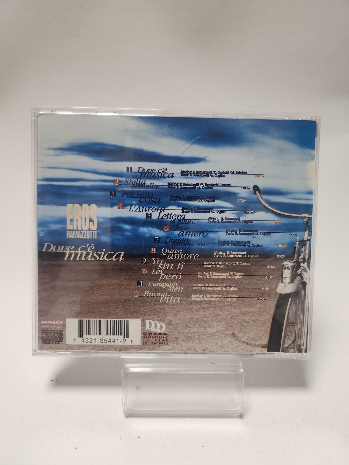Eros Ramazzotti: Dove c’e Musica CD - Cd