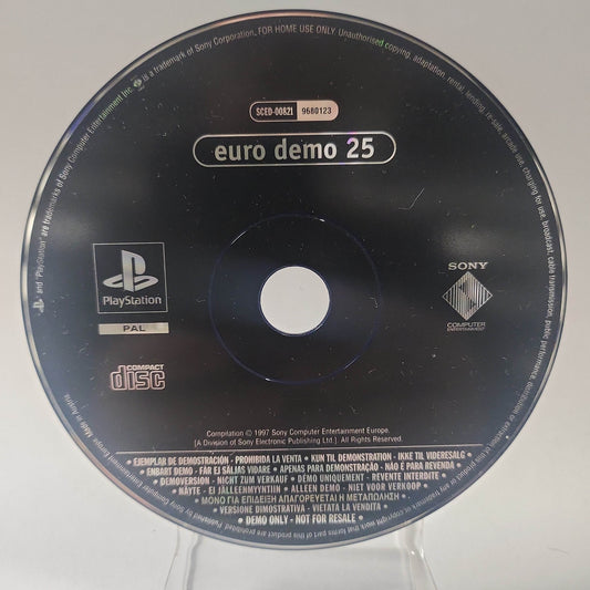 Euro Demo 25 (Disc Only) Playstation 1 - Feniks Gameshop