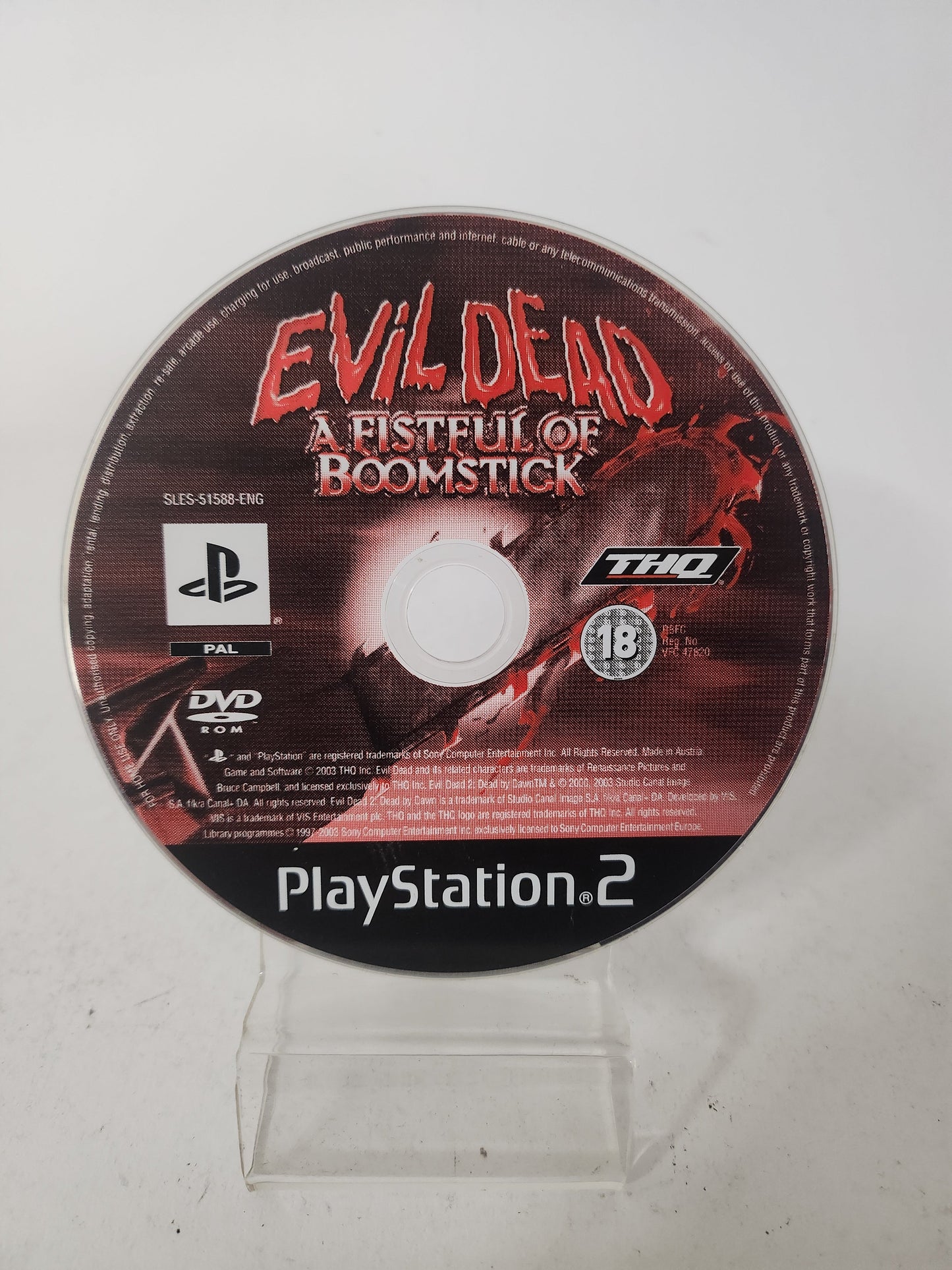 Evil Dead: a Fistfull of Boomstick (Disc Only) PlayStation 2 - Playstation 2 Games