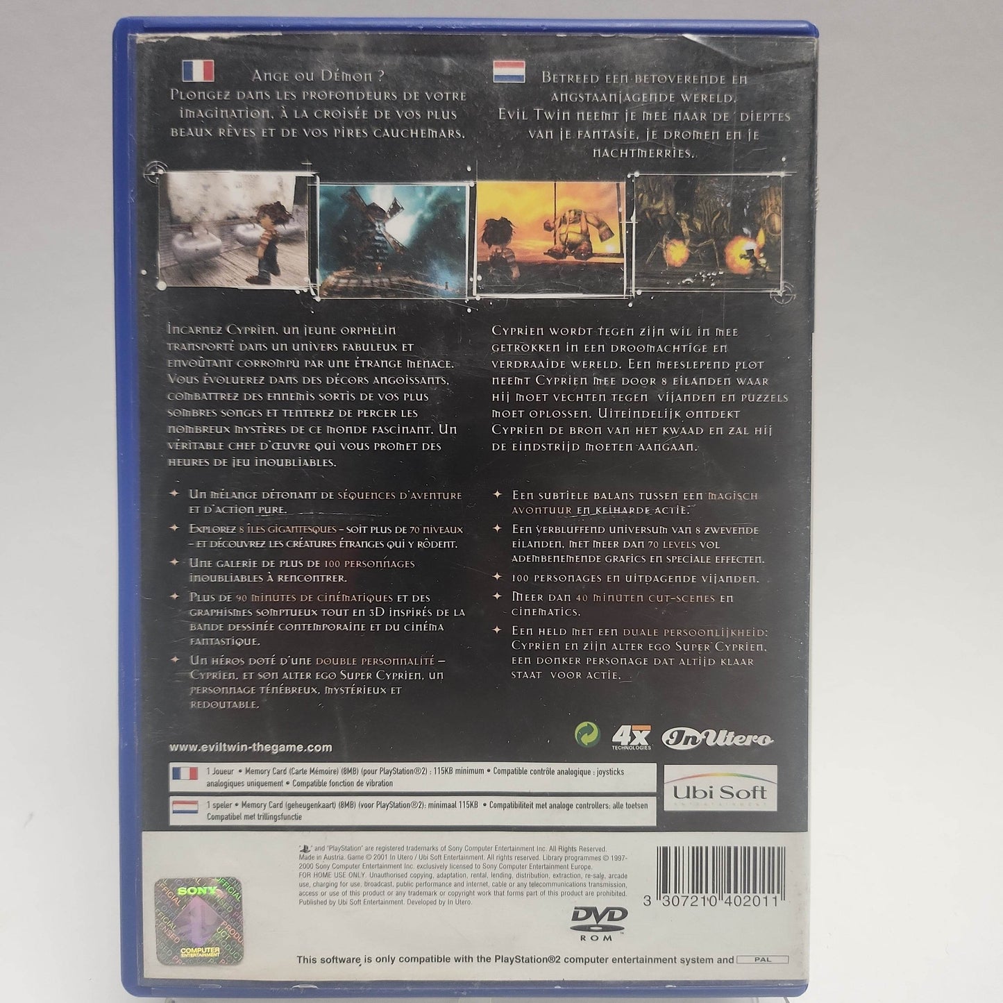Evil Twin Cyprien's Chronicles Playstation 2 - Feniks Gameshop
