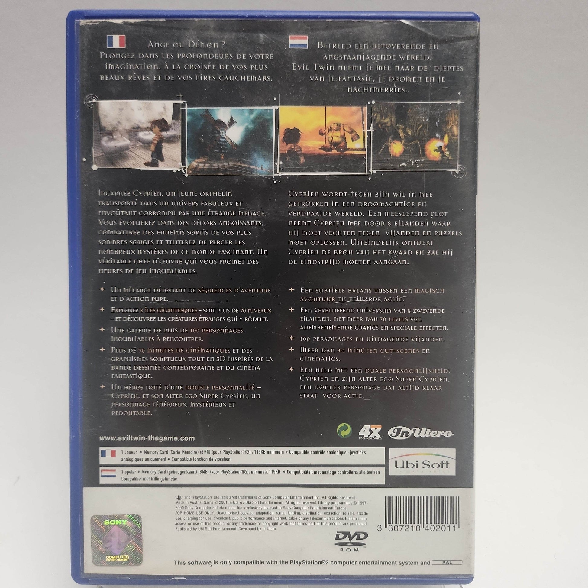 Evil Twin Cyprien's Chronicles Playstation 2 - Feniks Gameshop