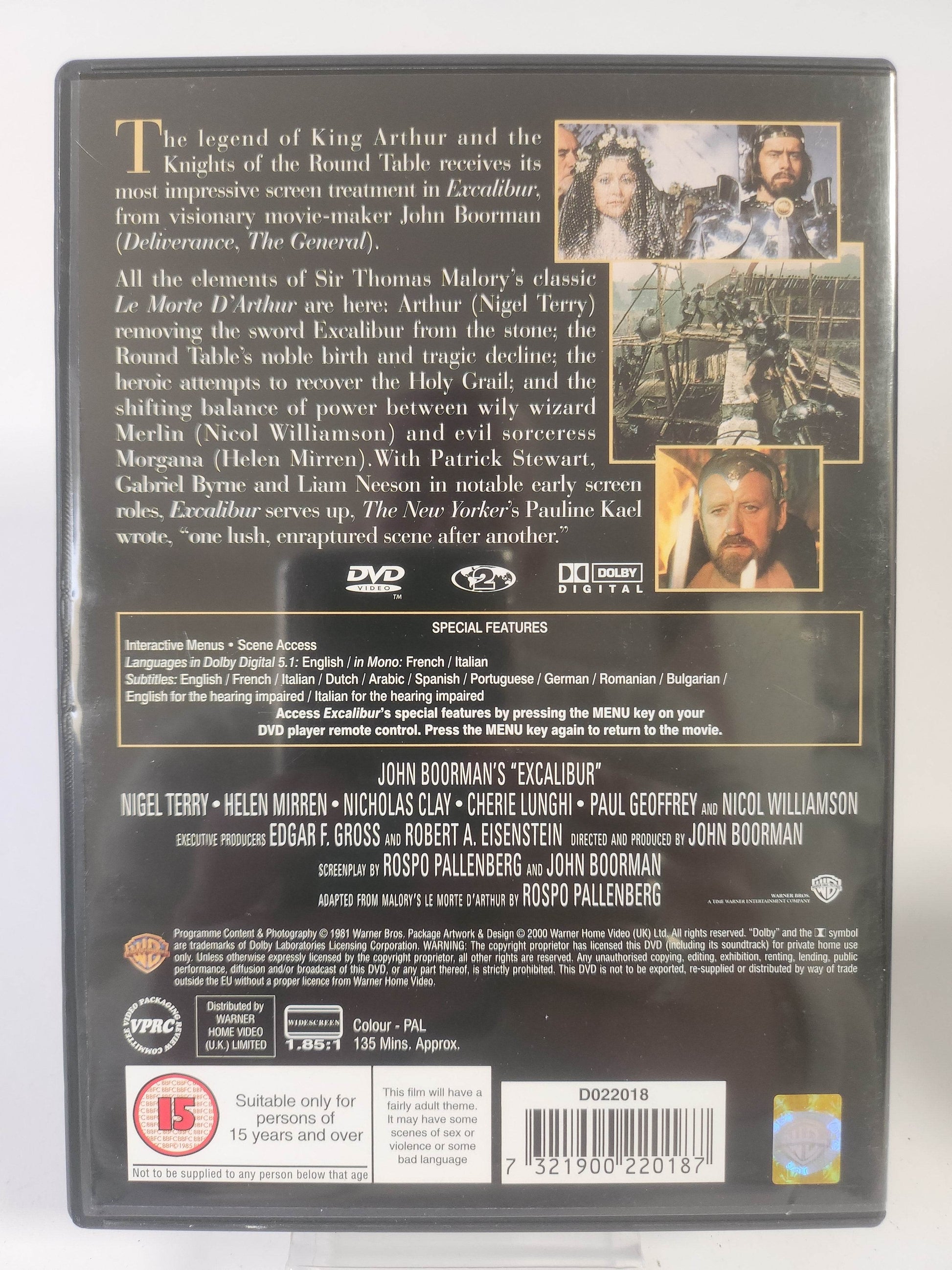Excalibur DVD - Feniks Gameshop