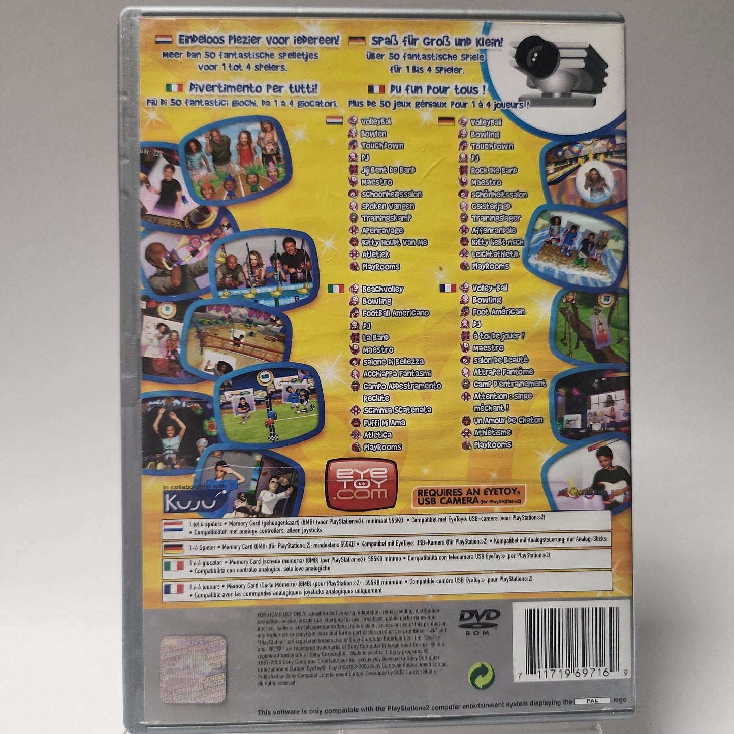 EyeToy Play 3 Platinum Playstation 2 - Feniks Gameshop