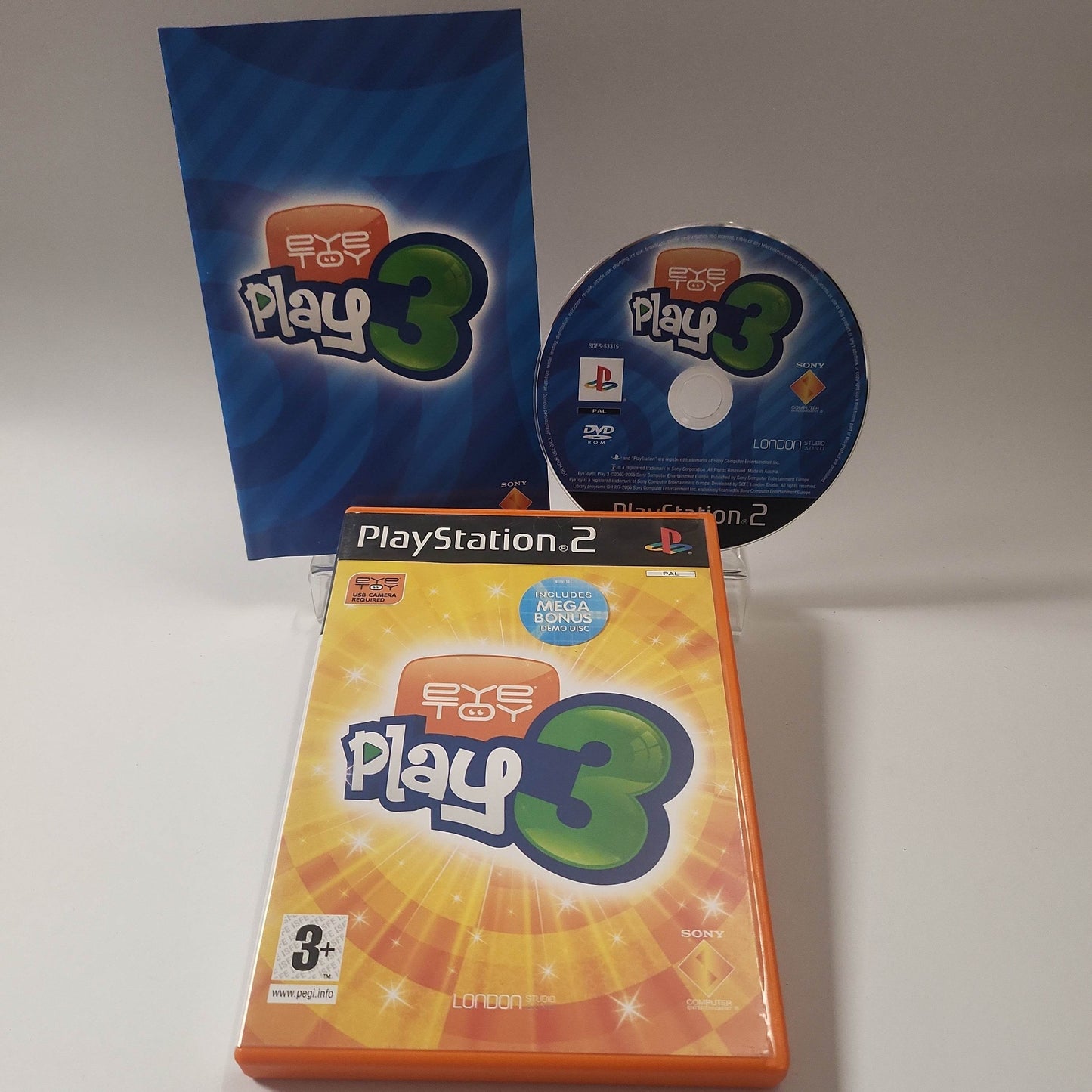 EyeToy Play 3 Playstation 2 - Feniks Gameshop