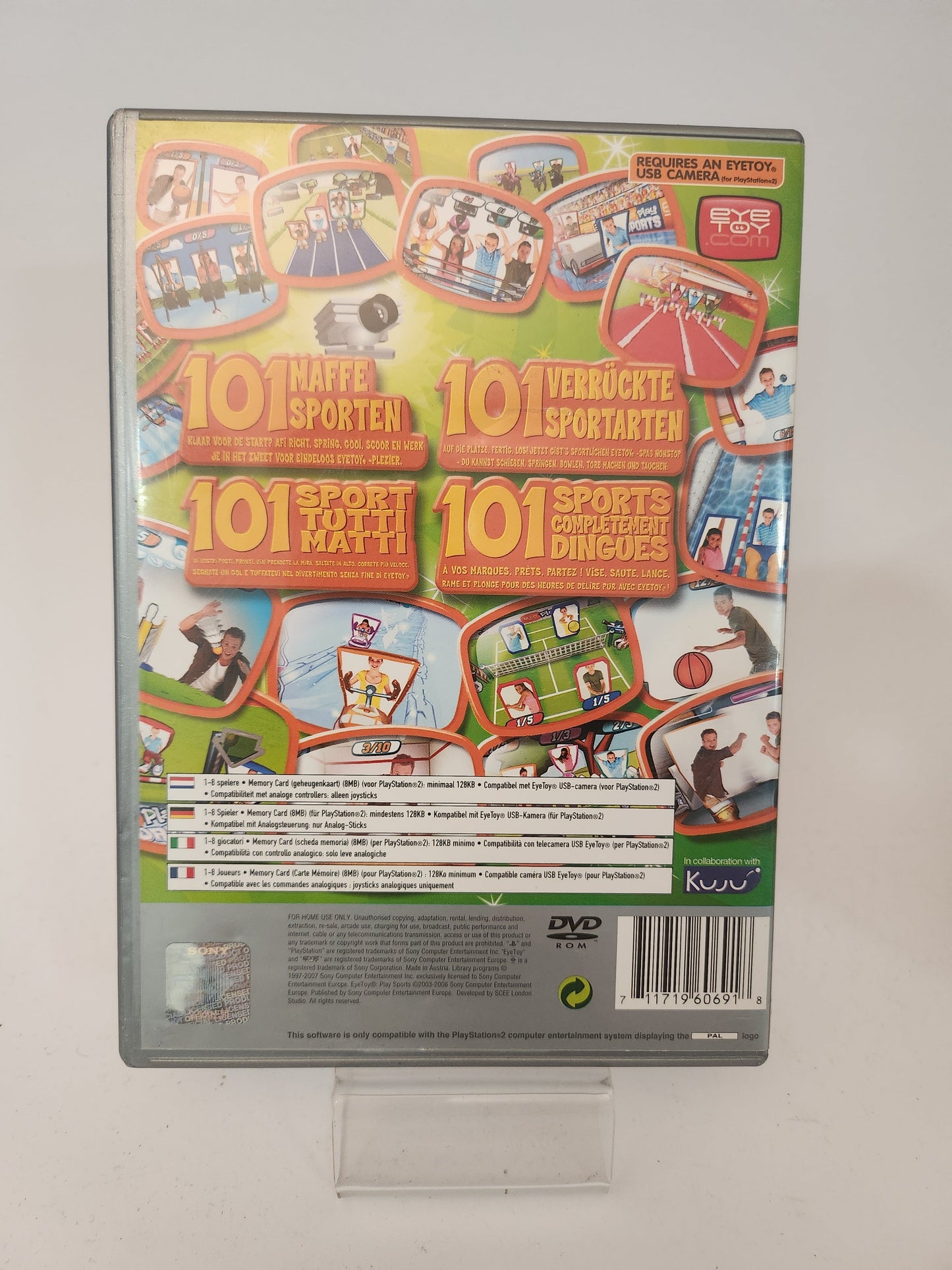 Eyetoy Play Sports Platinum (No Book) PlayStation 2 - Playstation 2 Games