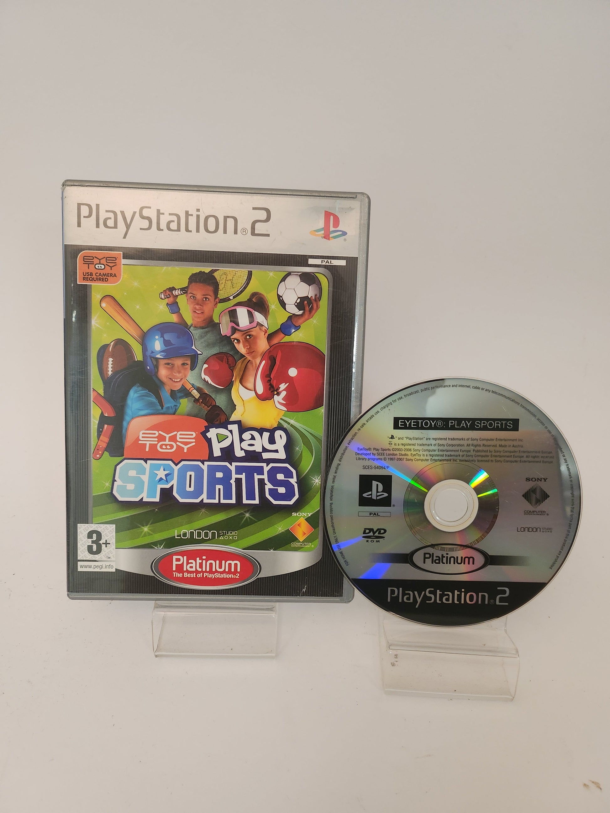 Eyetoy Play Sports Platinum (No Book) PlayStation 2 - Playstation 2 Games