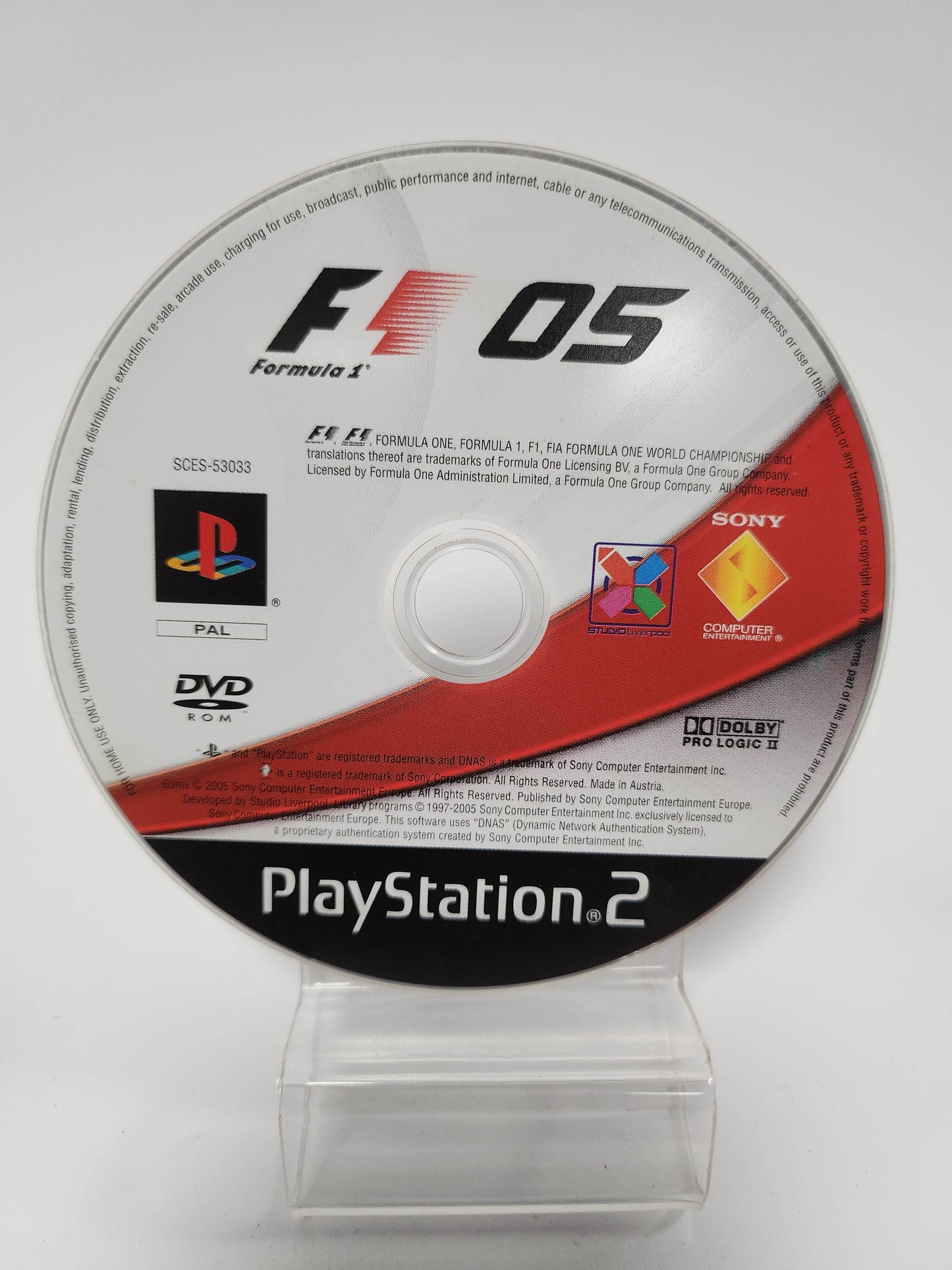 F1 05 (Disc Only) PlayStation 2 - Feniks Gameshop