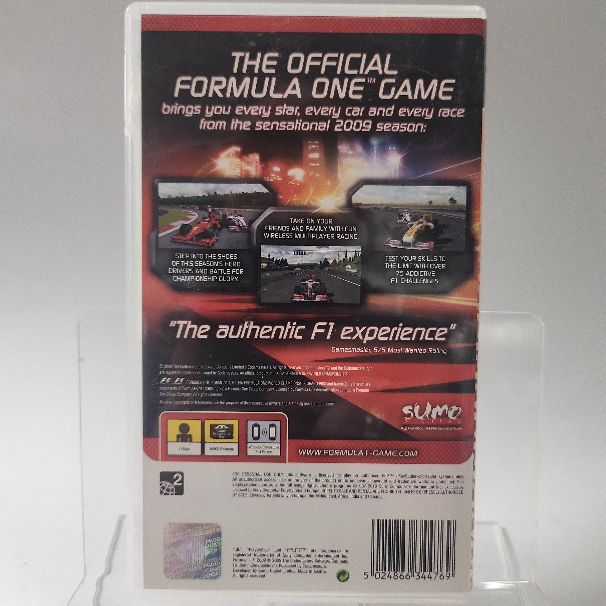 F1 2009 Essentials (No Book) Playstation Portable - Feniks Gameshop