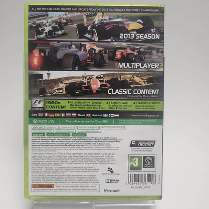 F1 2013 Xbox 360 - Feniks Gameshop