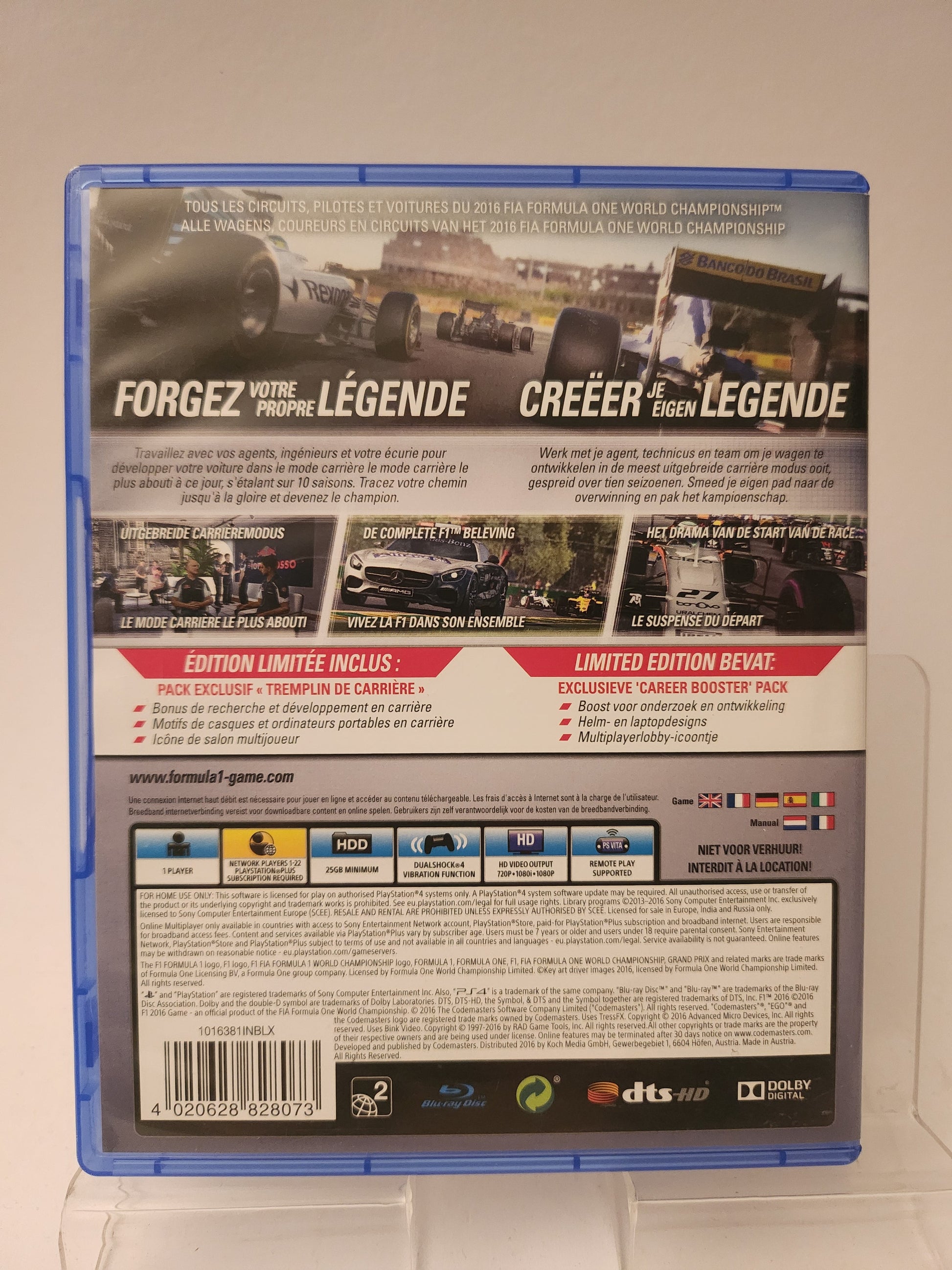 F1 2017 Limited Edition Playstation 4 - Playstation 4 games