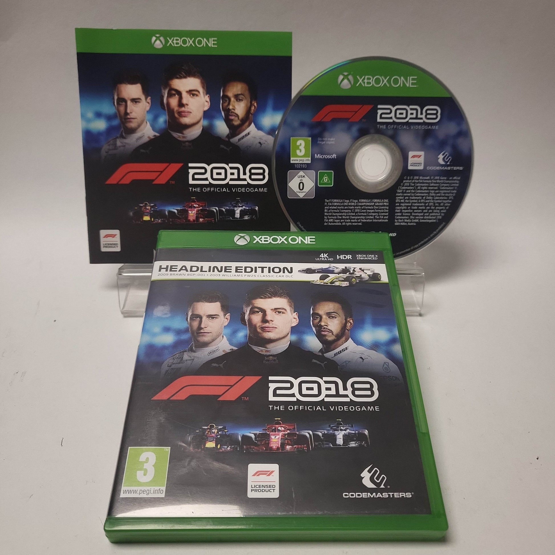 F1 2018 Official Videogame HeadLine Edition Xbox One - Feniks Gameshop