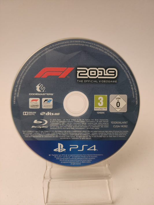F1 2019 (Disc Only) PlayStation 4 - Playstation 4 games