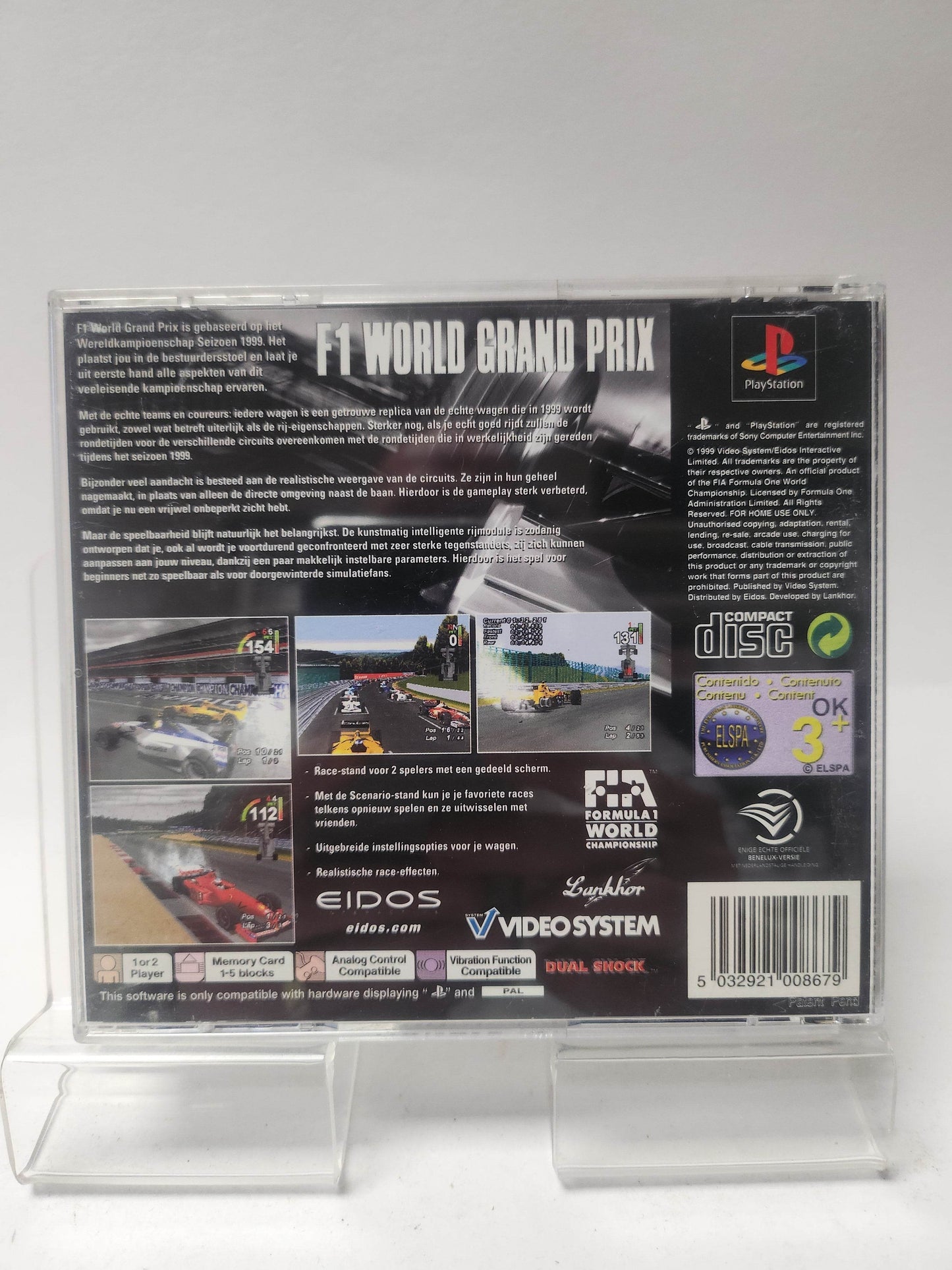 F1 World Grand Prix Playstation 1 - Feniks Gameshop