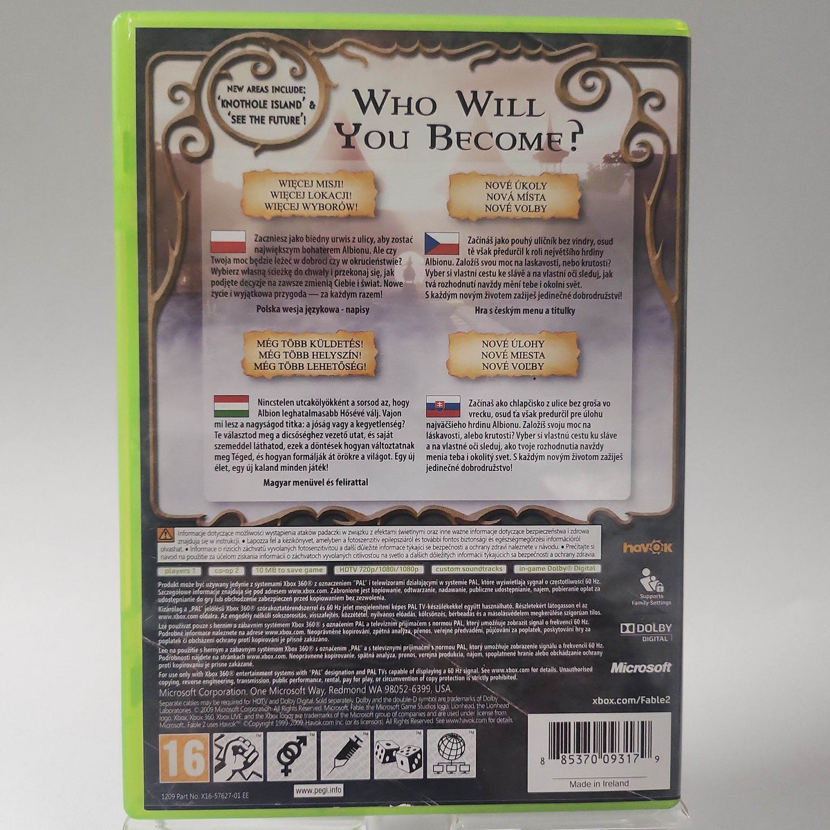 Fable II Best Sellers Classics Xbox 360 - Feniks Gameshop